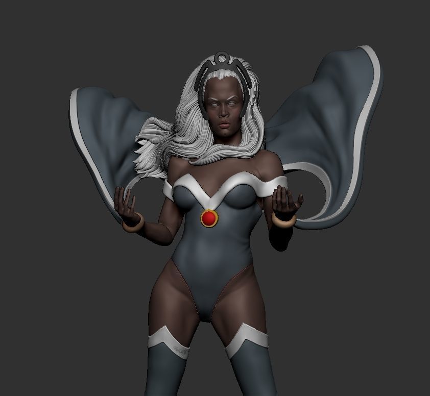  x-men Storm 3D print model_1