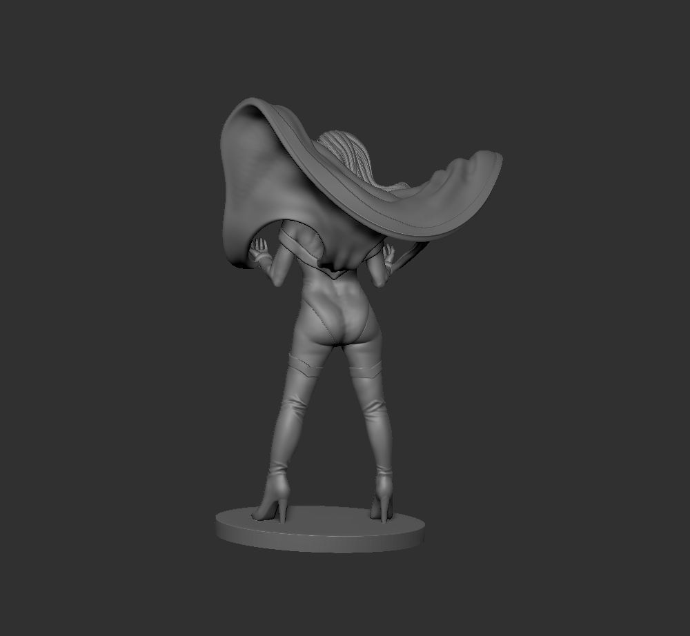  x-men Storm 3D print model_5