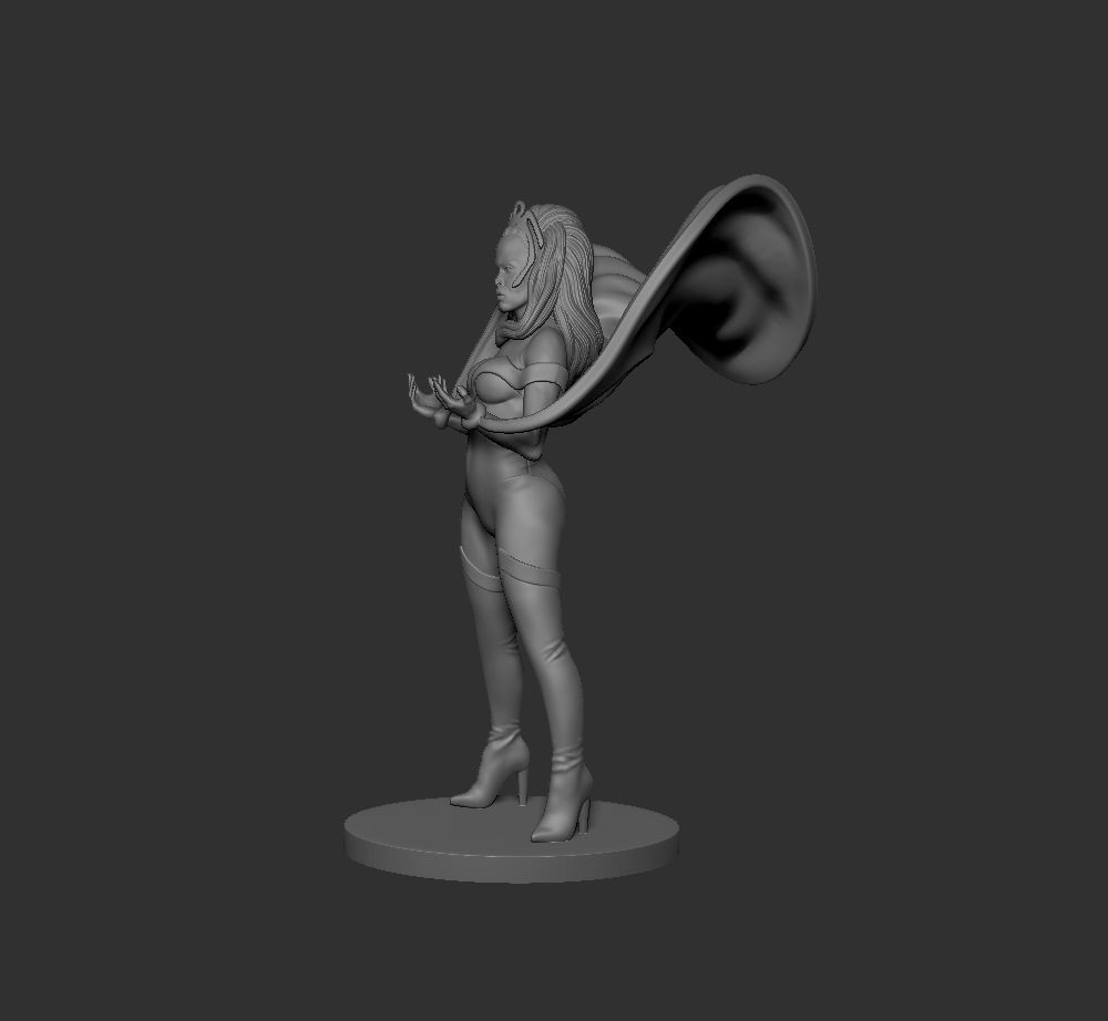  x-men Storm 3D print model_6