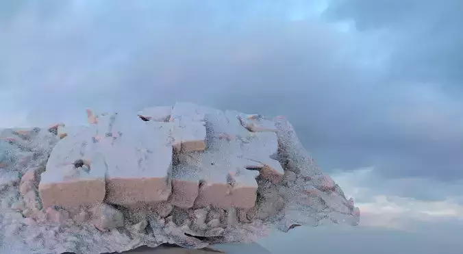 Wall Block collapsed