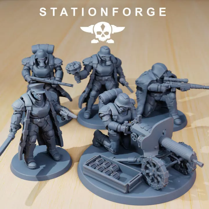 GrimGuard - Delta Squad 3D print model