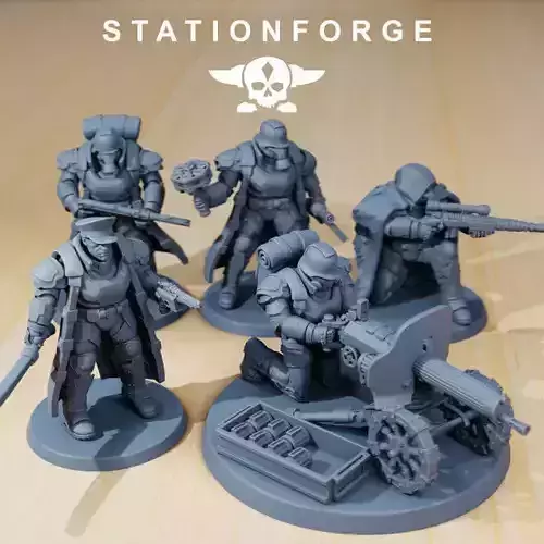 GrimGuard - Delta Squad 3D print model