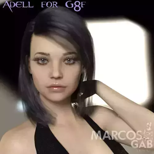 Adell for Genesis 8 Female 3D model