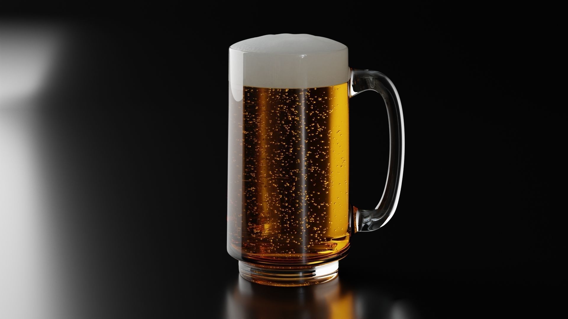 Beer Glass 1 3D model_4