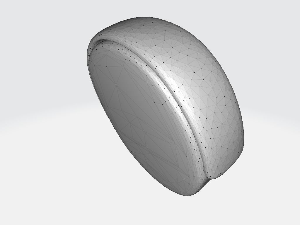 Head Components Headset Low-poly 3D model_12