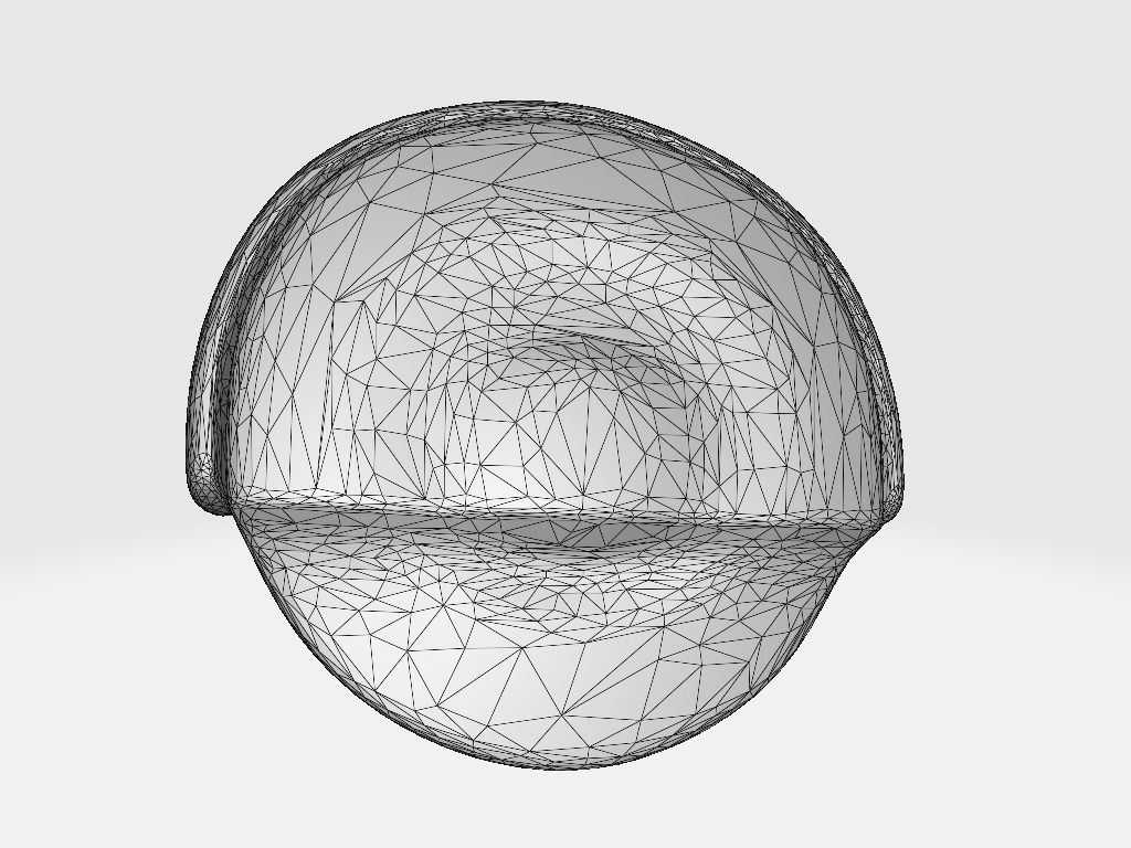 Head Components Headset Low-poly 3D model_6