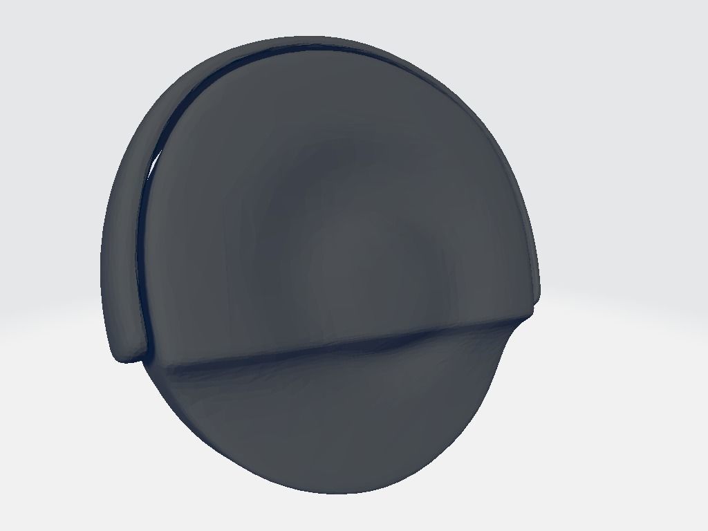 Head Components Headset Low-poly 3D model_3