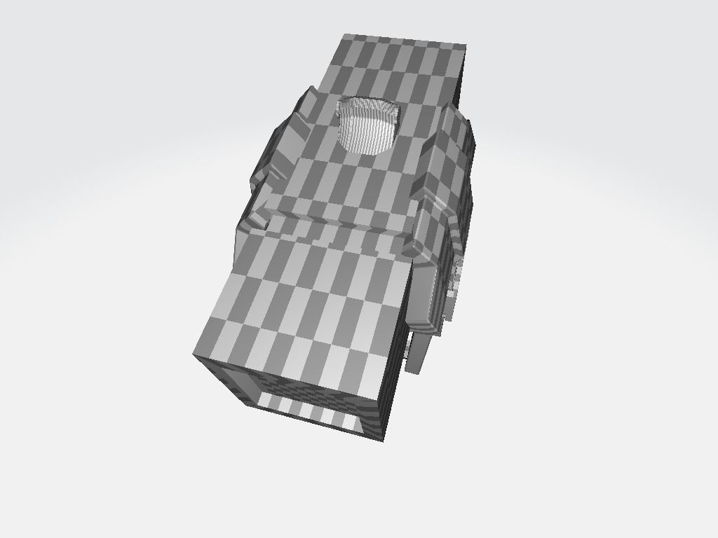 Head Lamp - Flashlight Low-poly 3D model_20