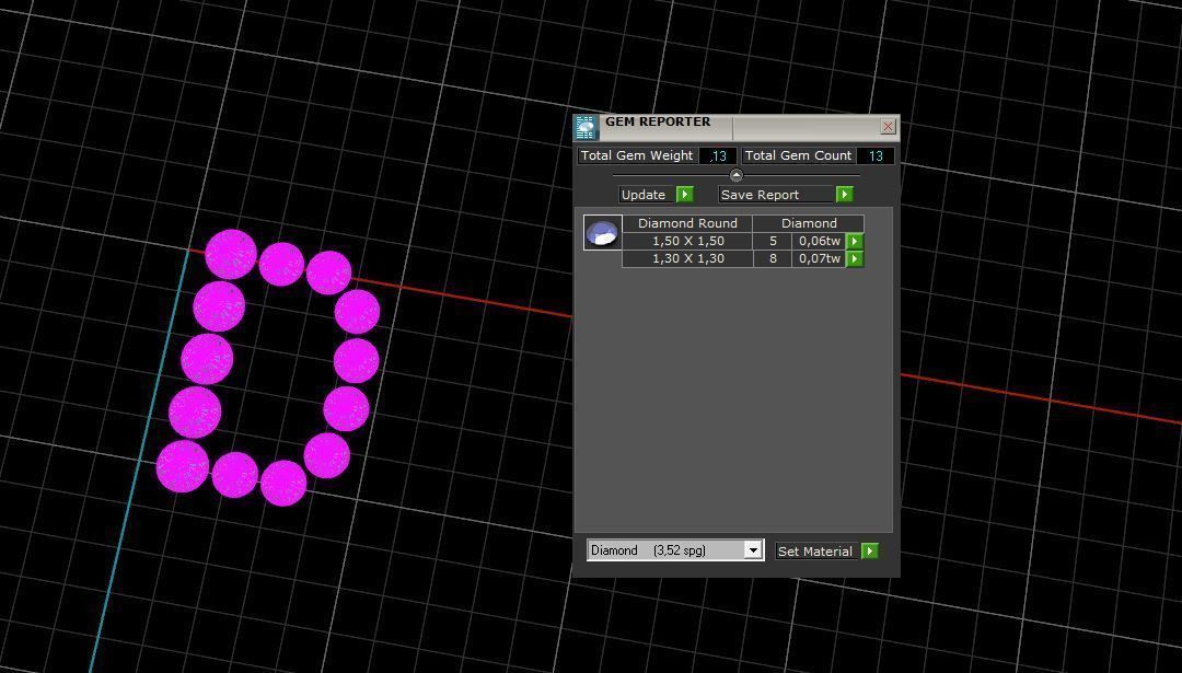 Letter Ring 3D print model_2