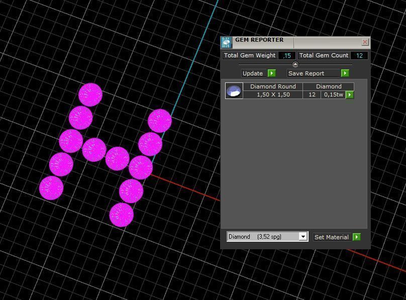 Letter Ring 3D print model_5