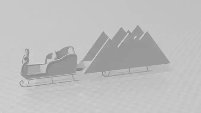 Napkin Holder Christmas 3D print model