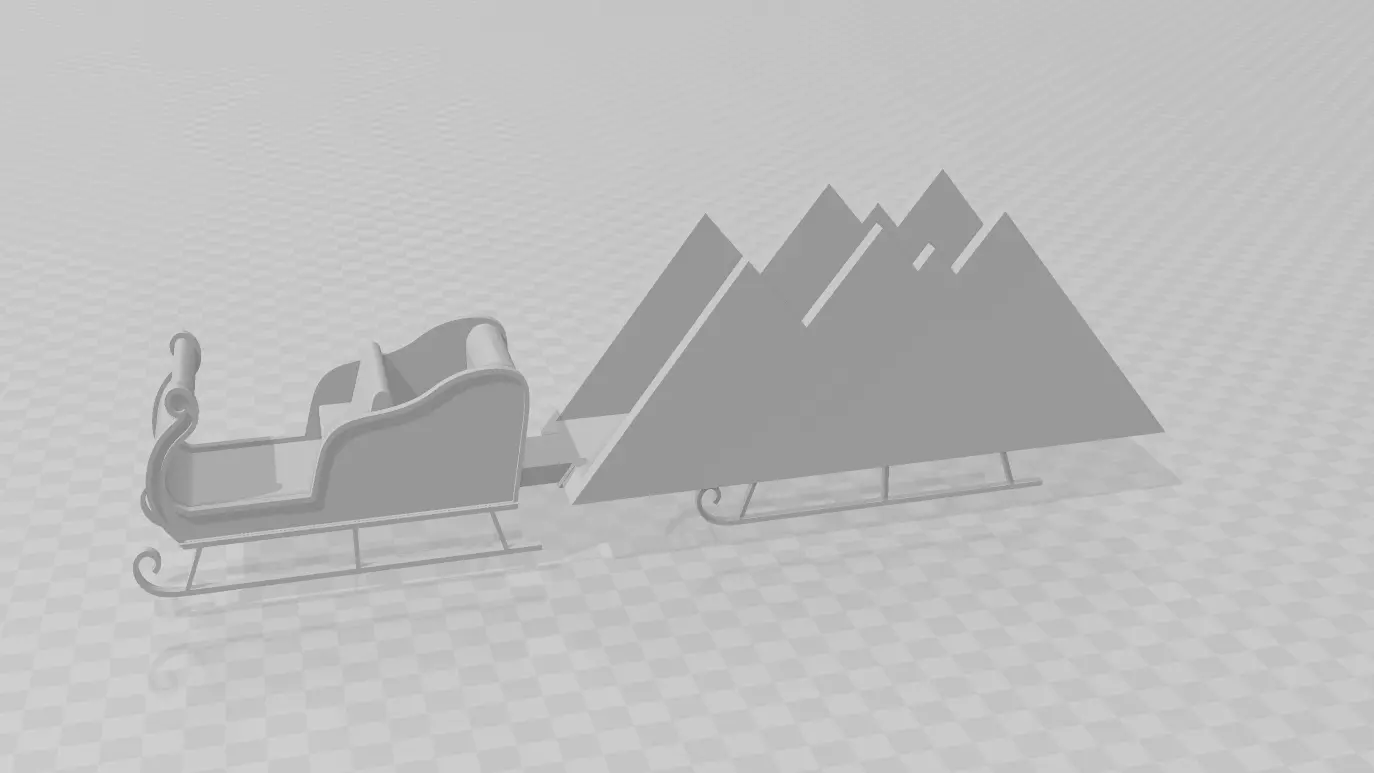 Napkin Holder Christmas 3D print model_0