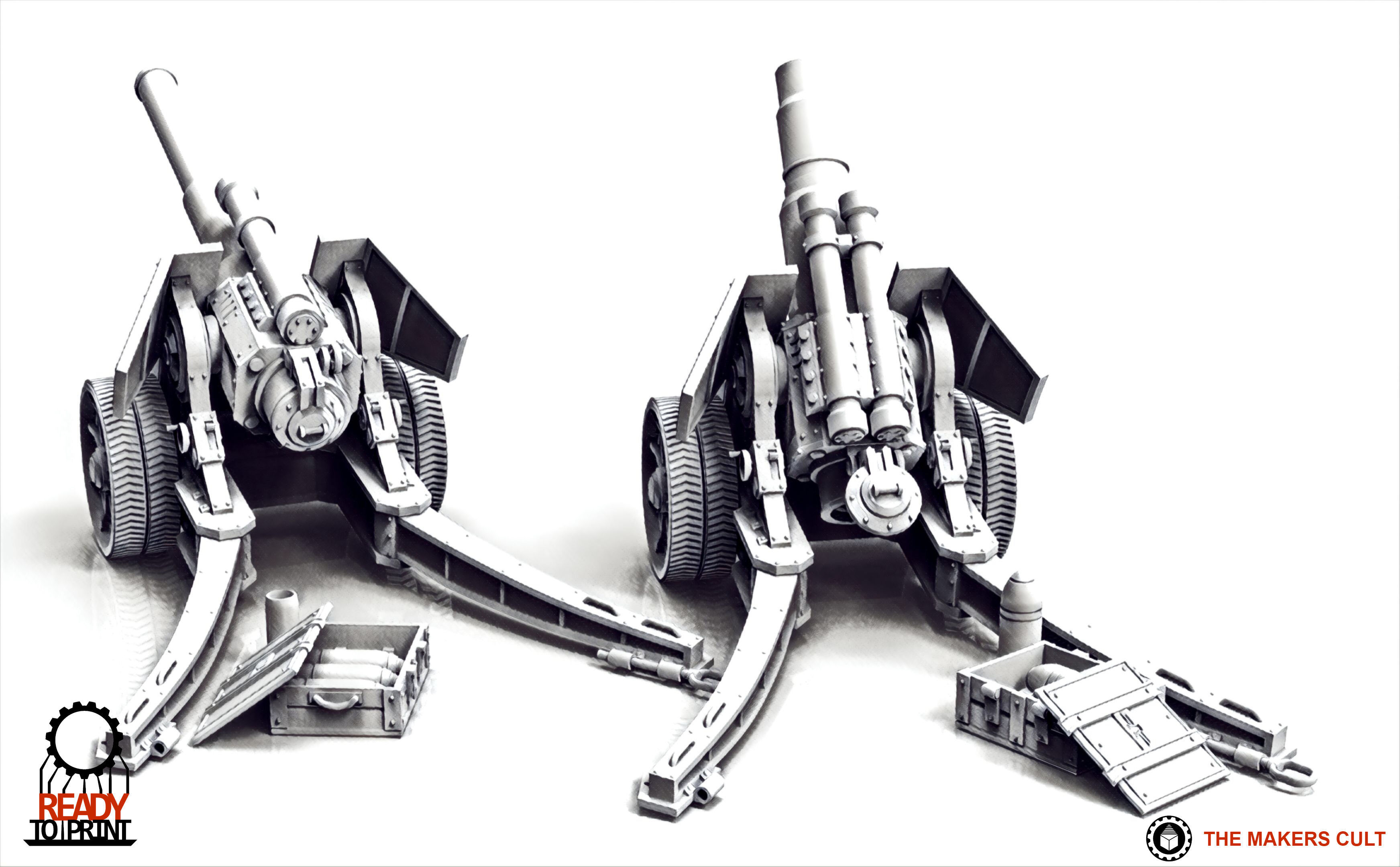 Valour Korps - Heavy Artillery 3D print model_1