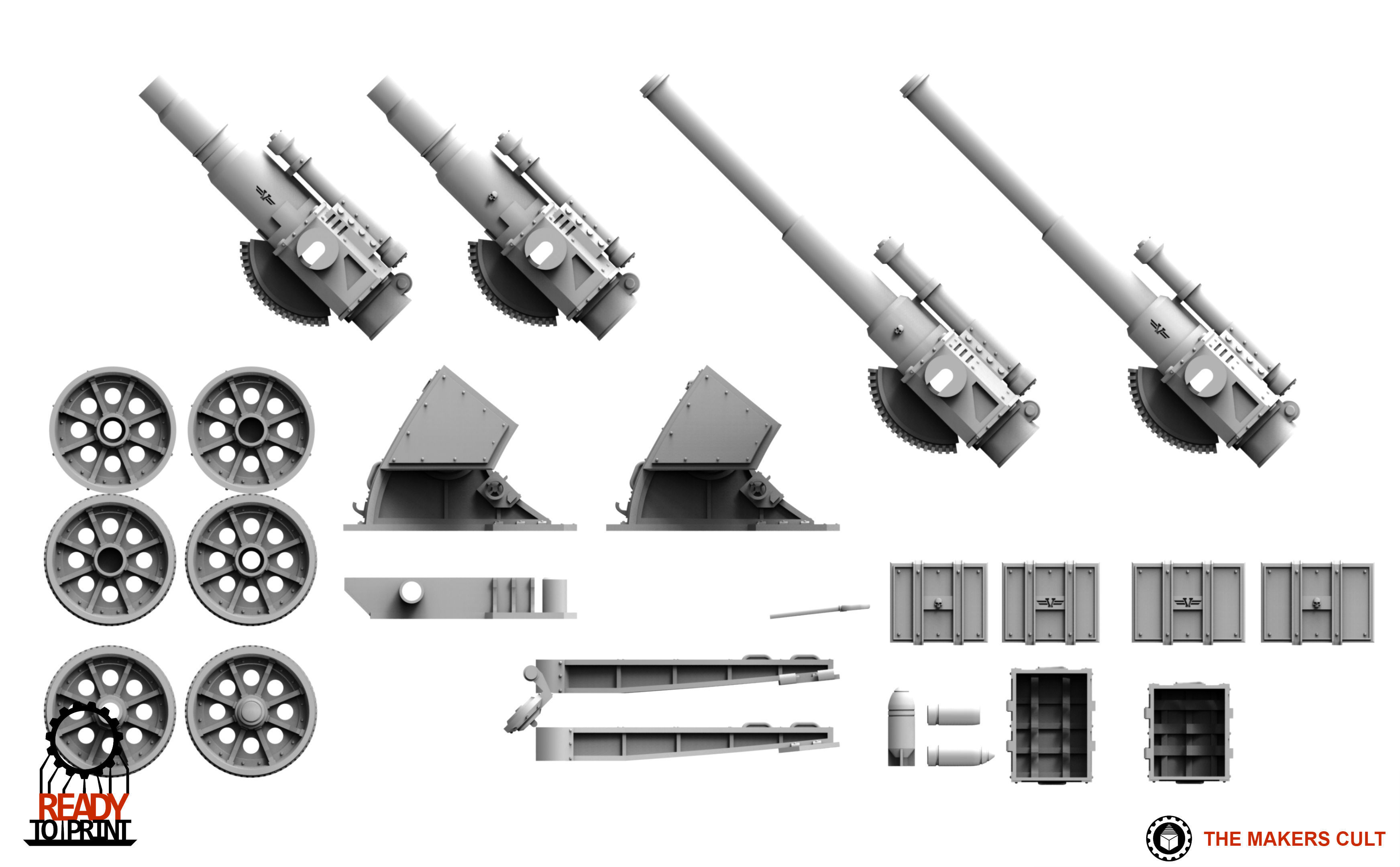 Valour Korps - Heavy Artillery 3D print model_2