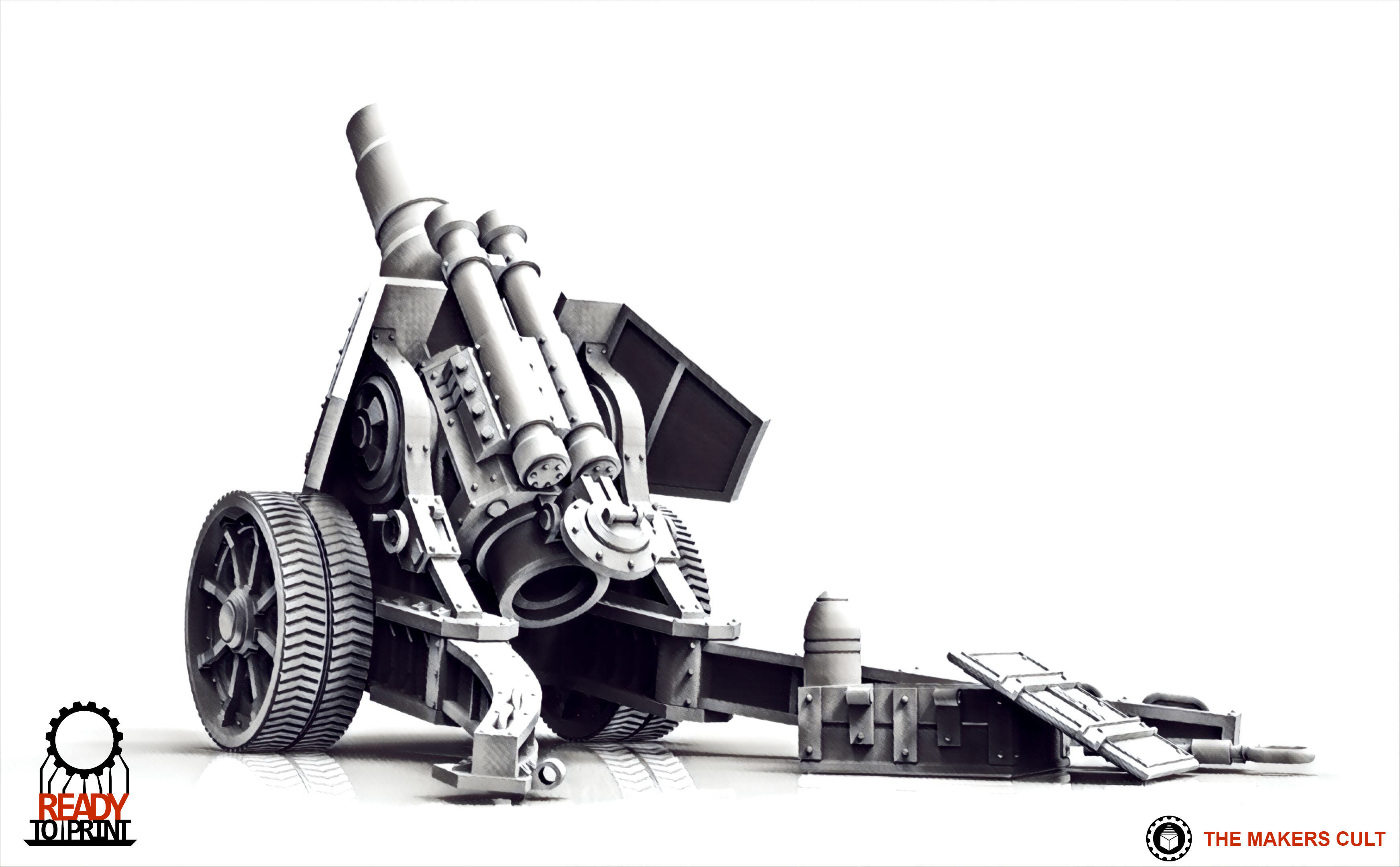 Valour Korps - Heavy Artillery 3D print model_5