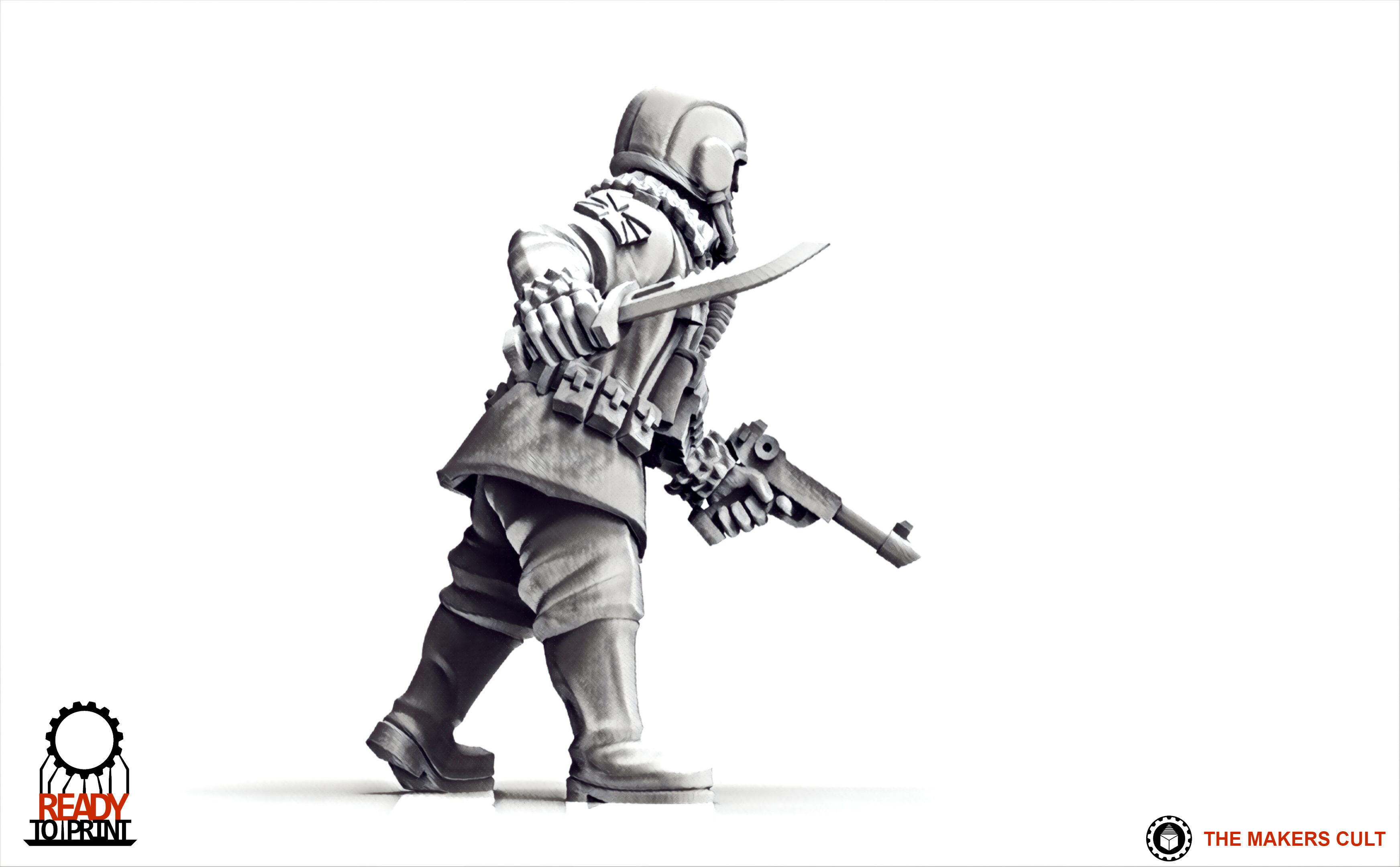 Flight Sergeant Cornish 3D print model_4