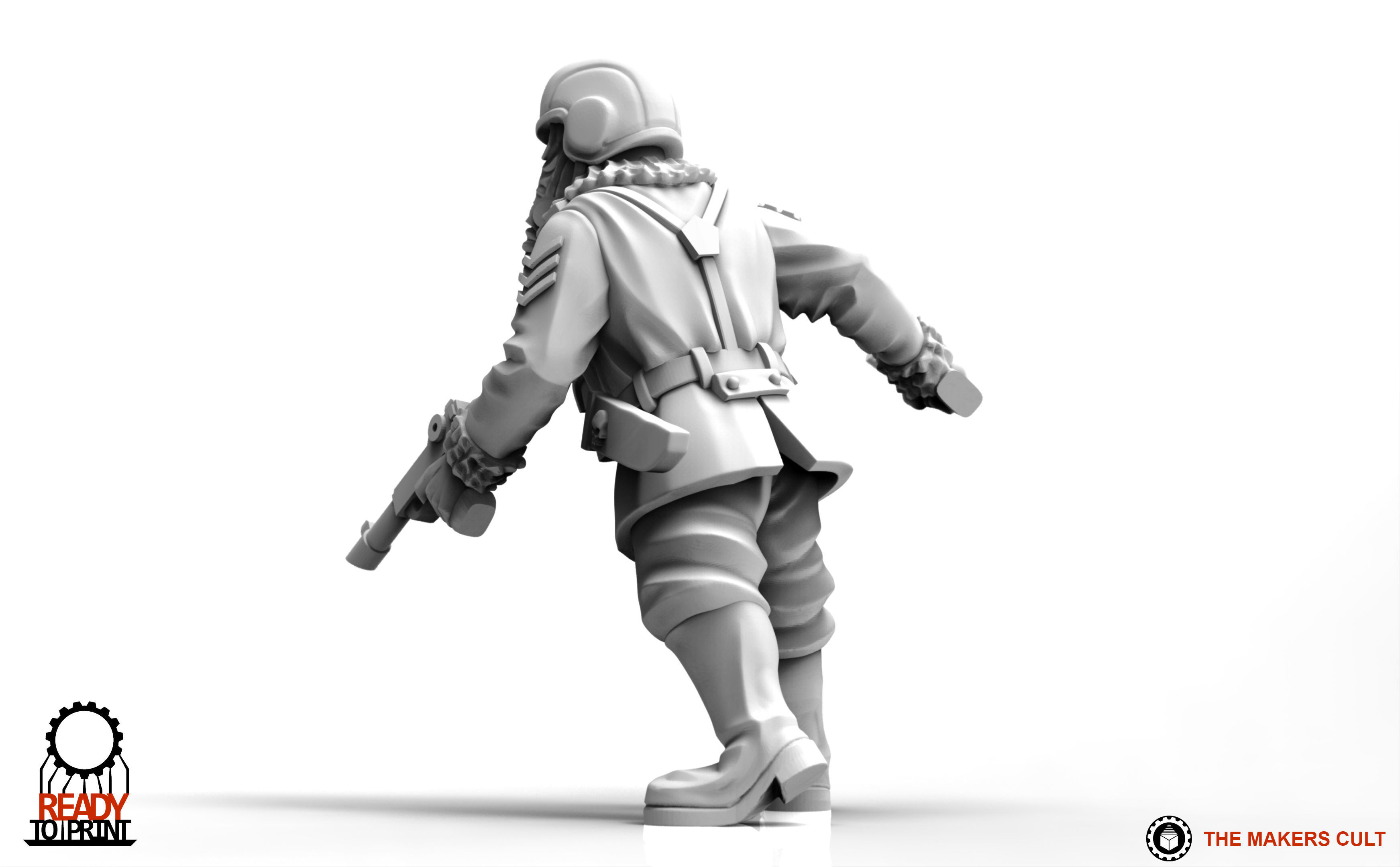 Flight Sergeant Cornish 3D print model_8