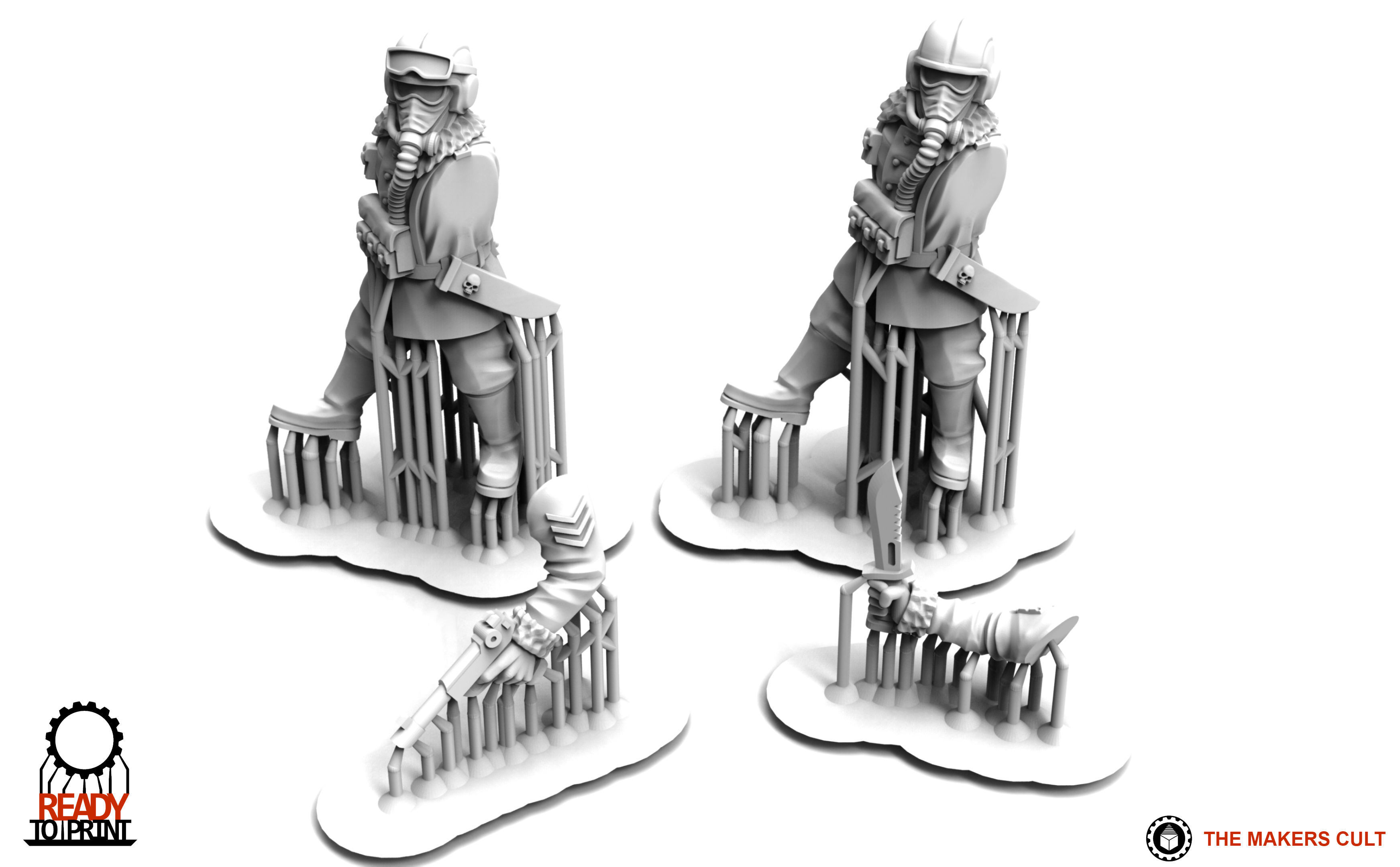 Flight Sergeant Cornish 3D print model_2