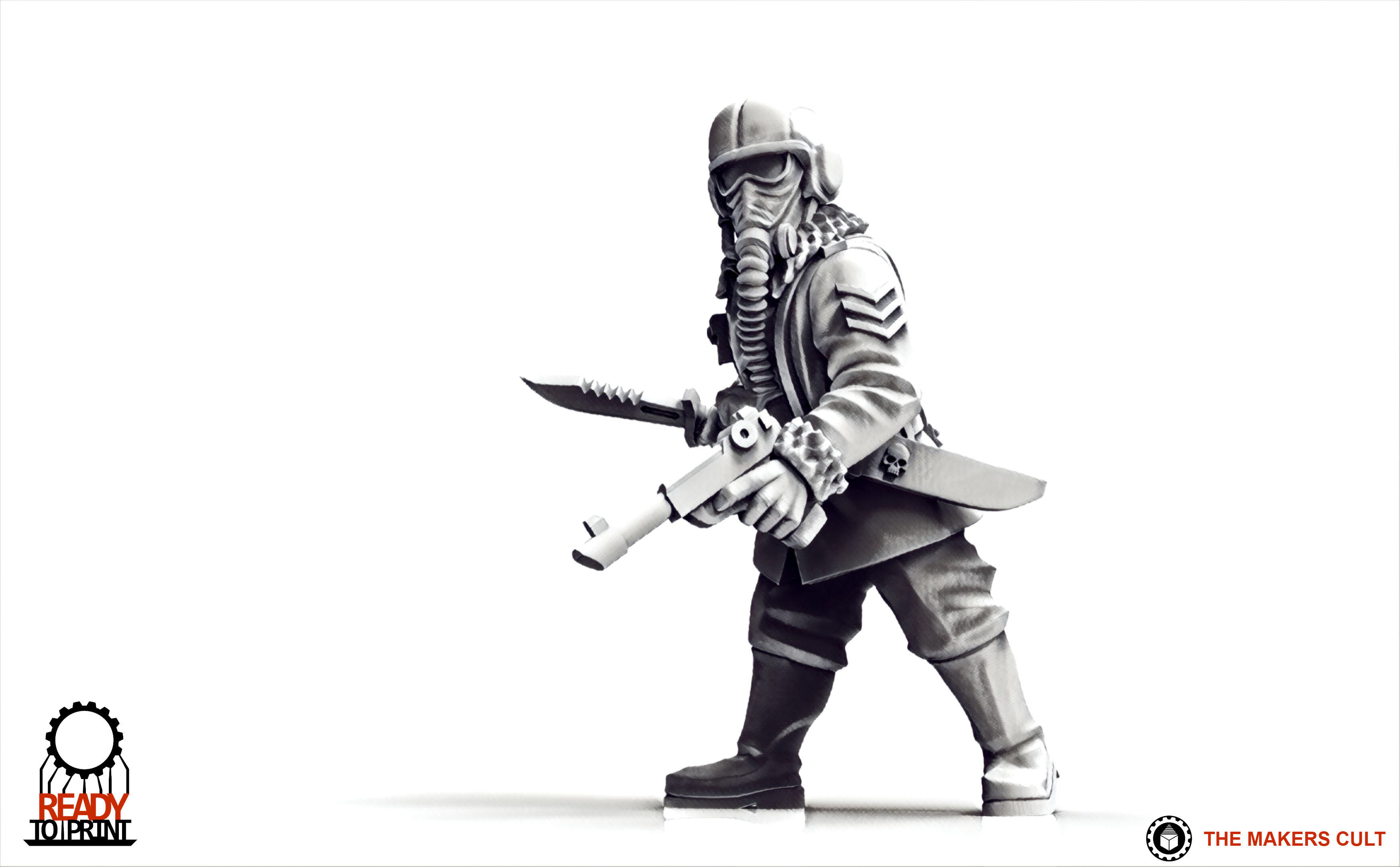 Flight Sergeant Cornish 3D print model_6