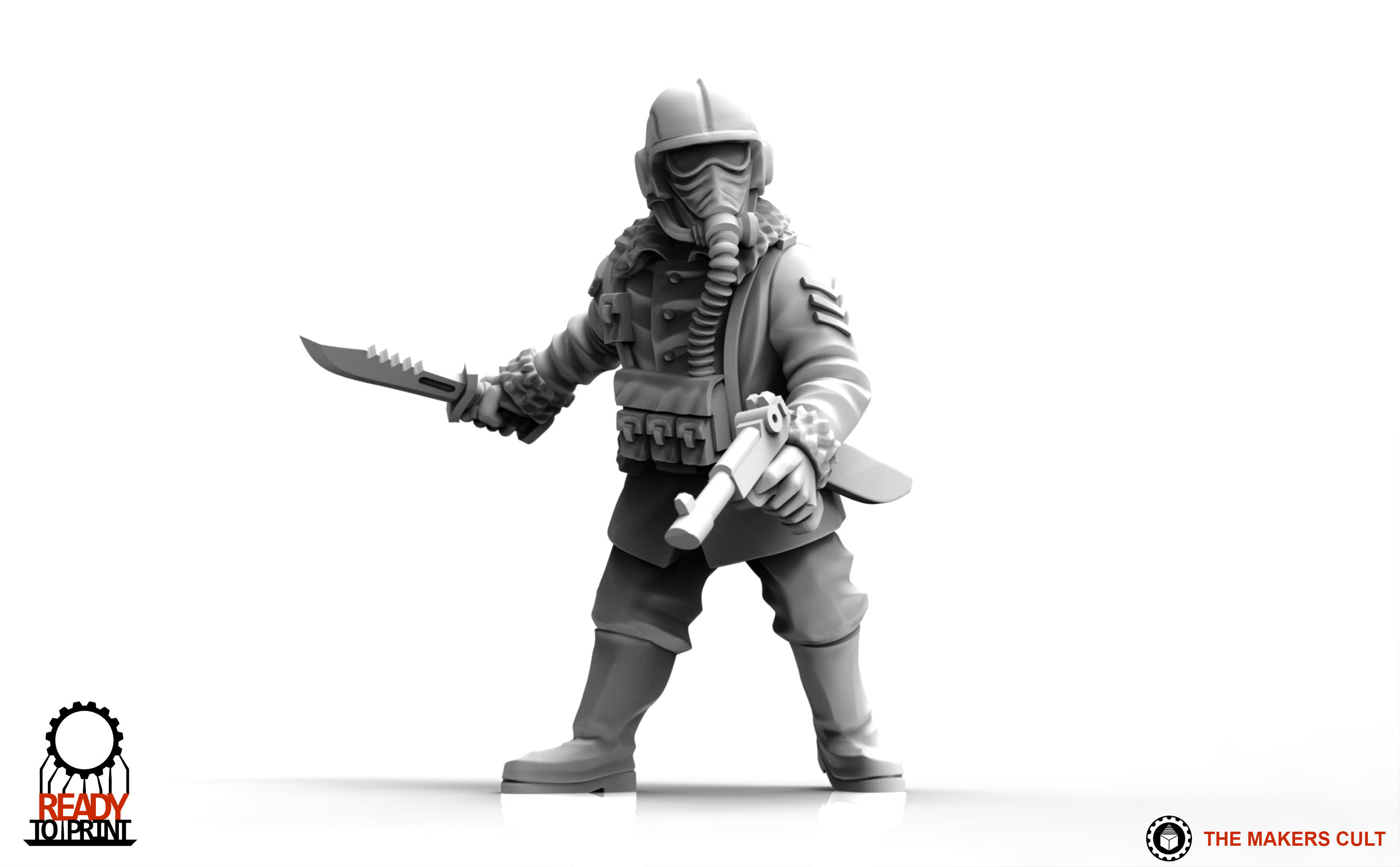 Flight Sergeant Cornish 3D print model_7