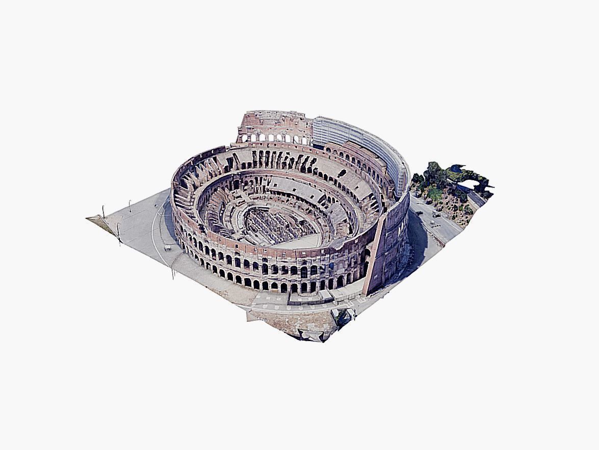 3D model Colosseum - amphitheatre VR / AR / low-poly | CGTrader