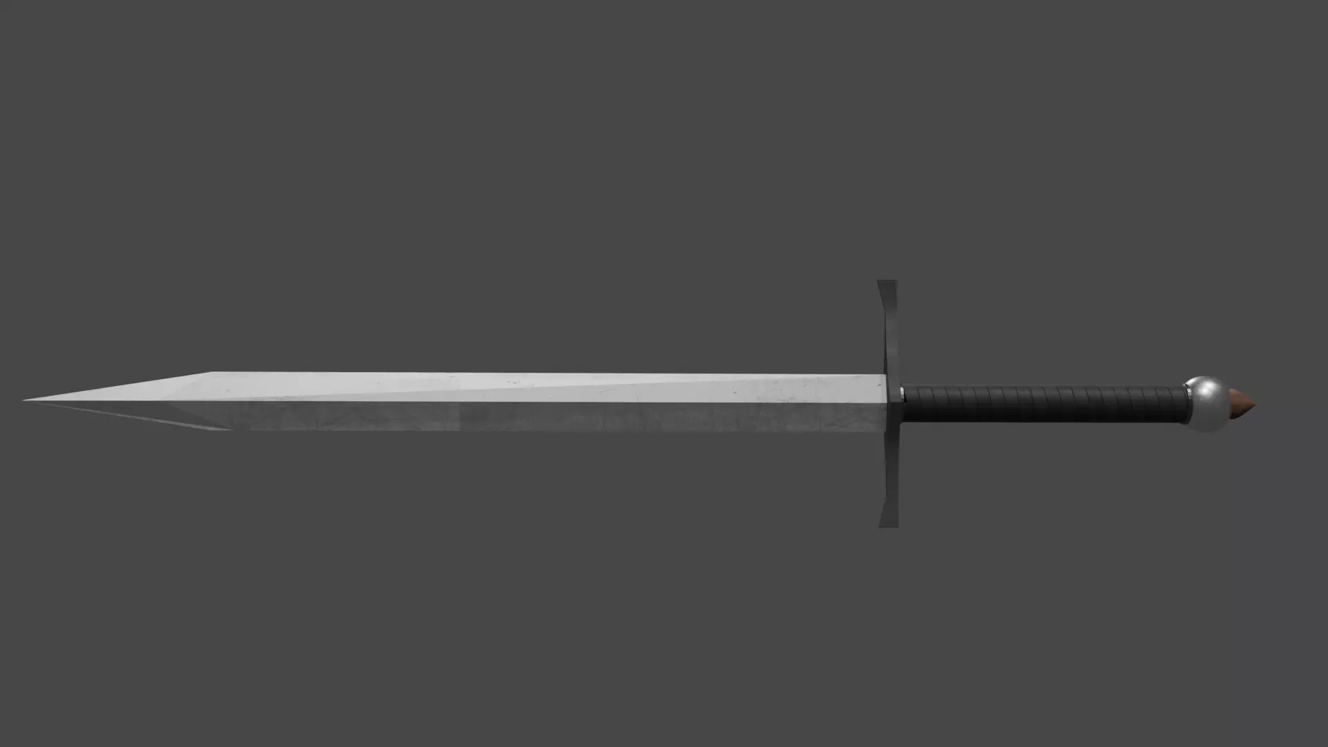 Two-Handed Sword Free Free low-poly 3D model