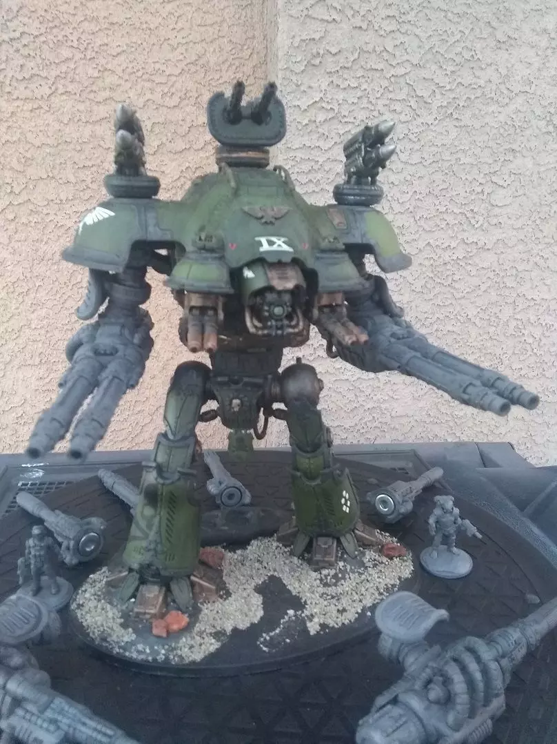 Suturus Pattern Dominator Superheavy Laser Cannon 3D print model