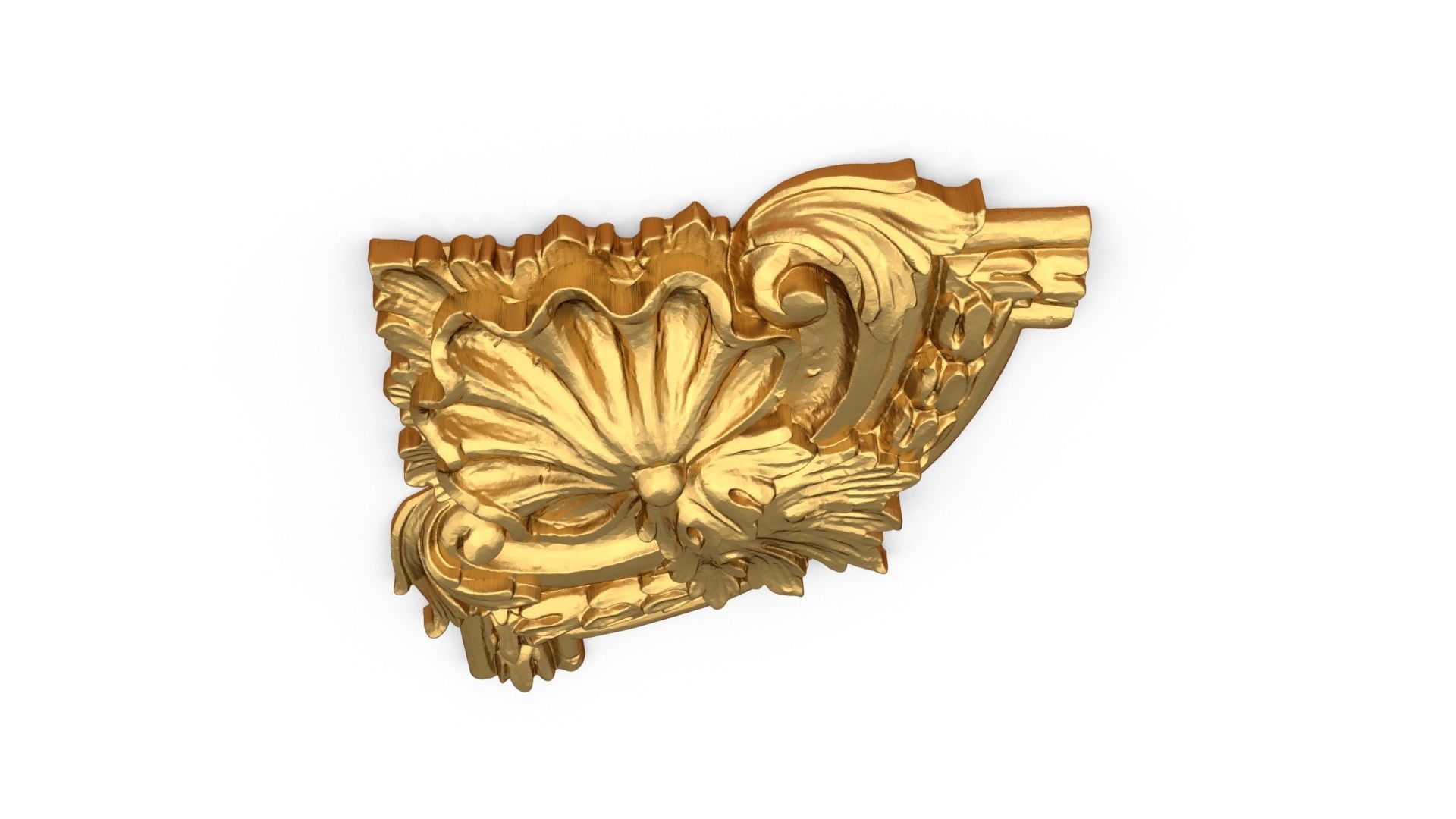 Classic decor ornament 65 3D model_1