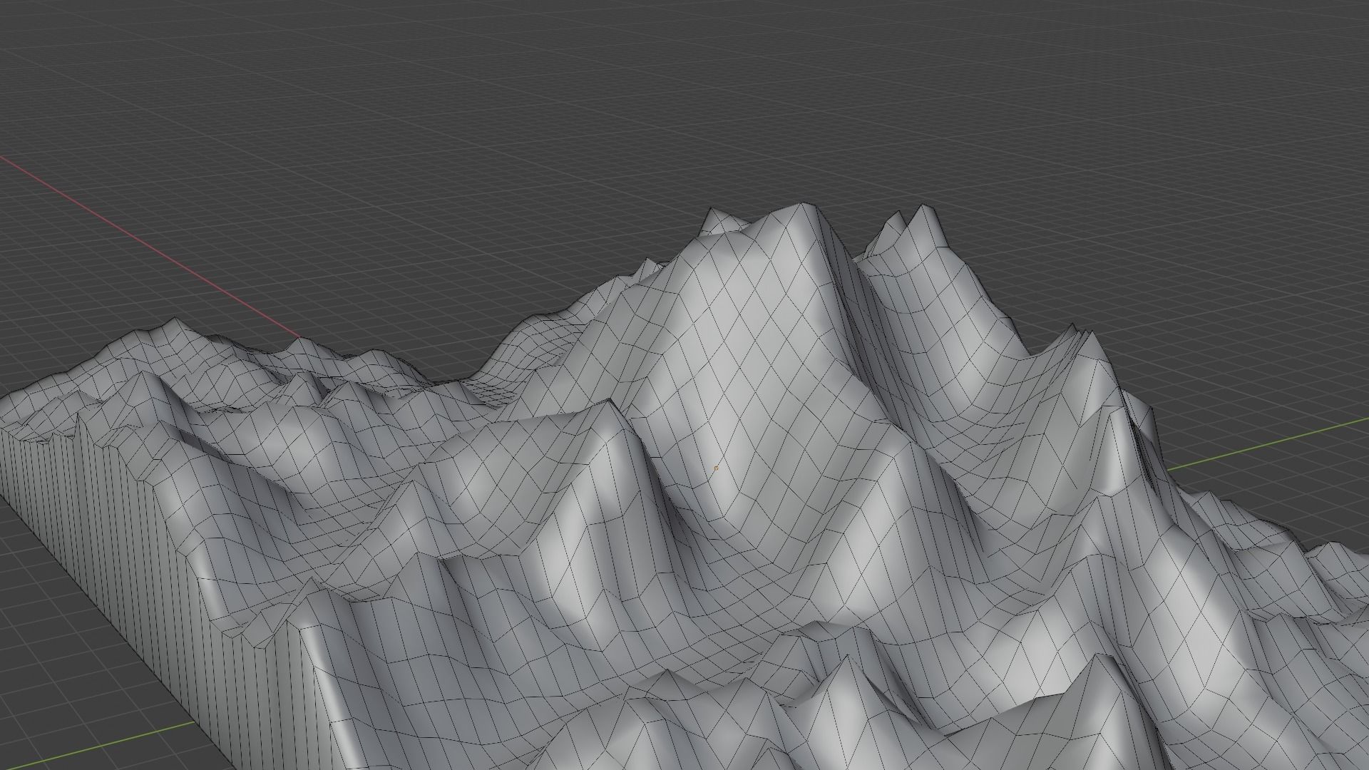 Everest Mountain Low-poly 3D model_12