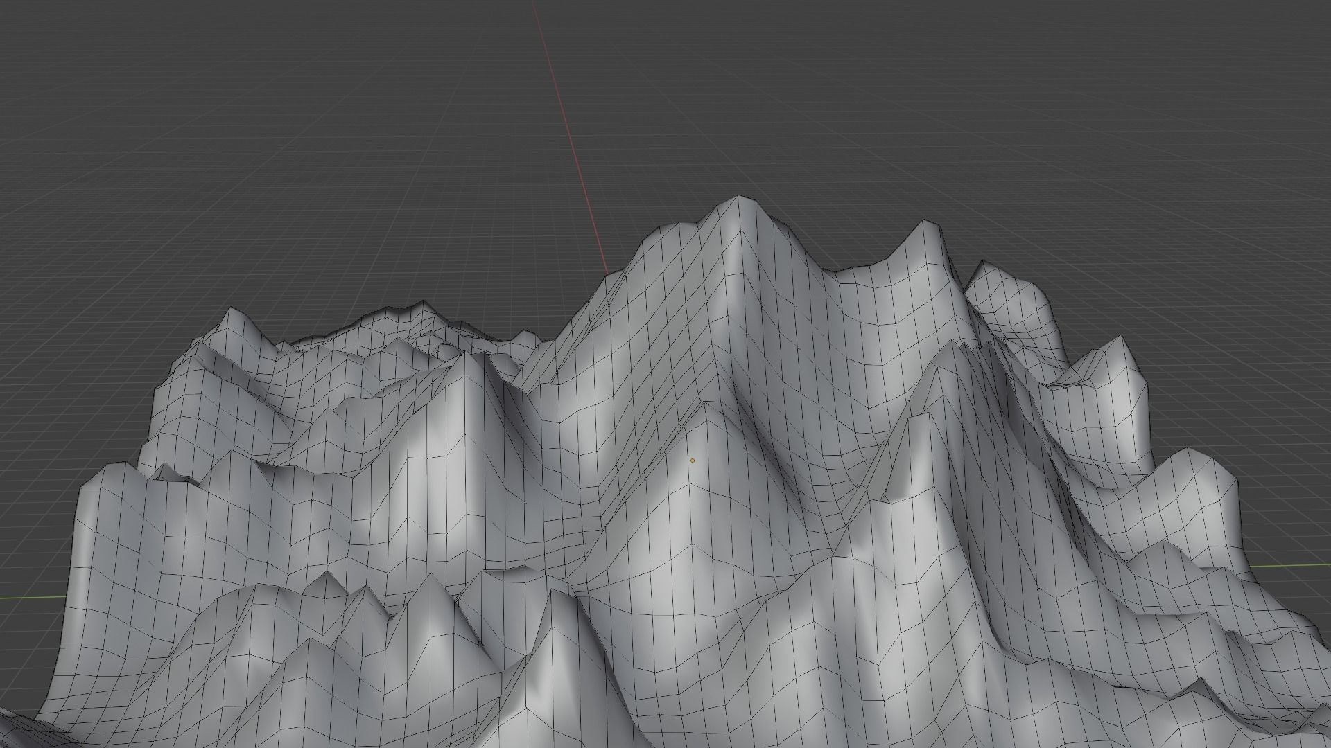 Everest Mountain Low-poly 3D model_10