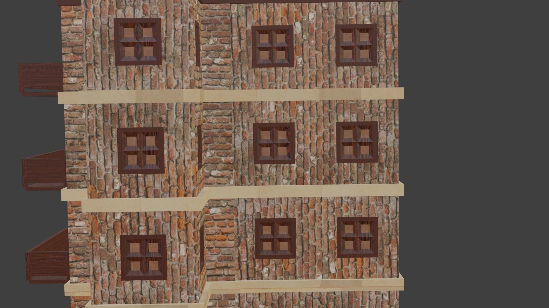 House Model 29 Low-poly 3D model_5