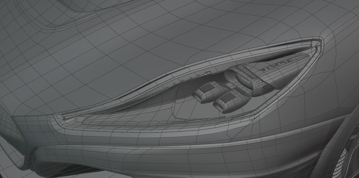 Rimac c2 3D model_8