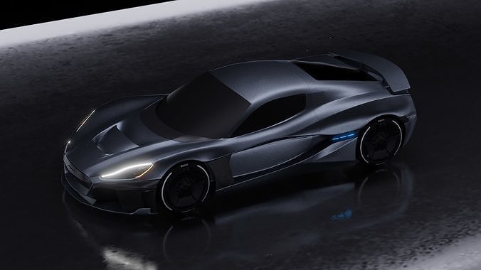 Rimac c2 3D model