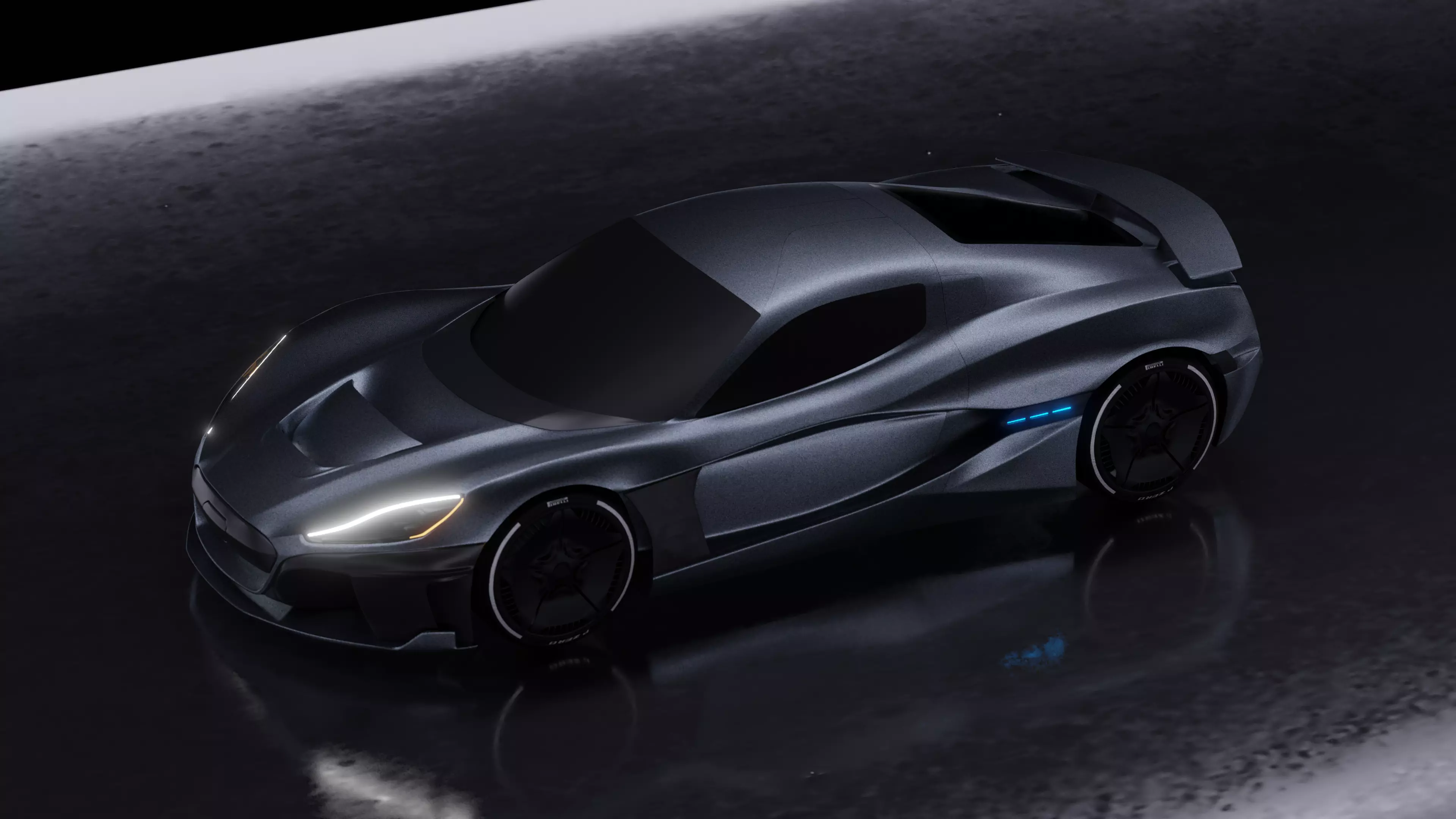 Rimac c2 3D model_0