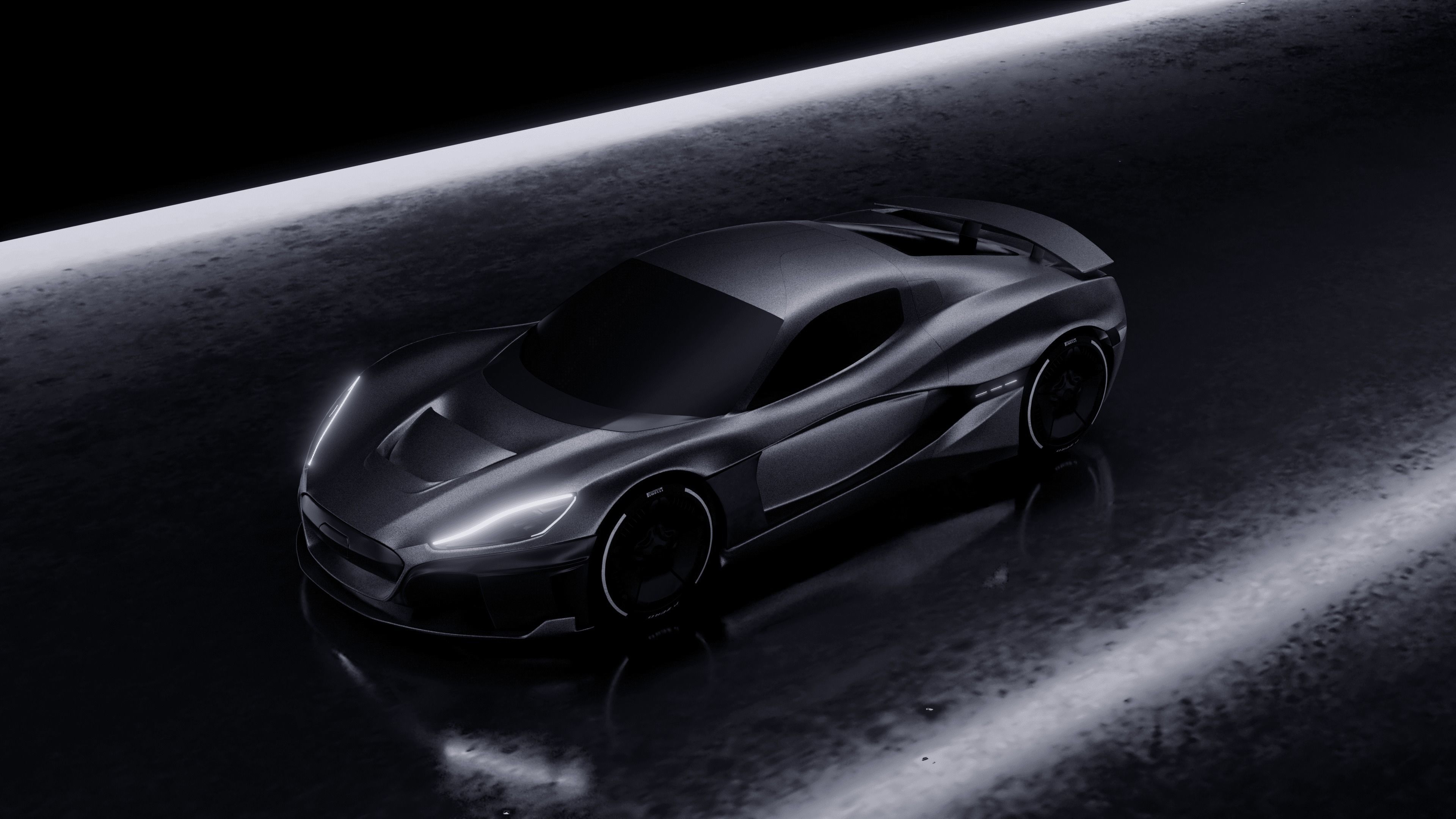 Rimac c2 3D model_2
