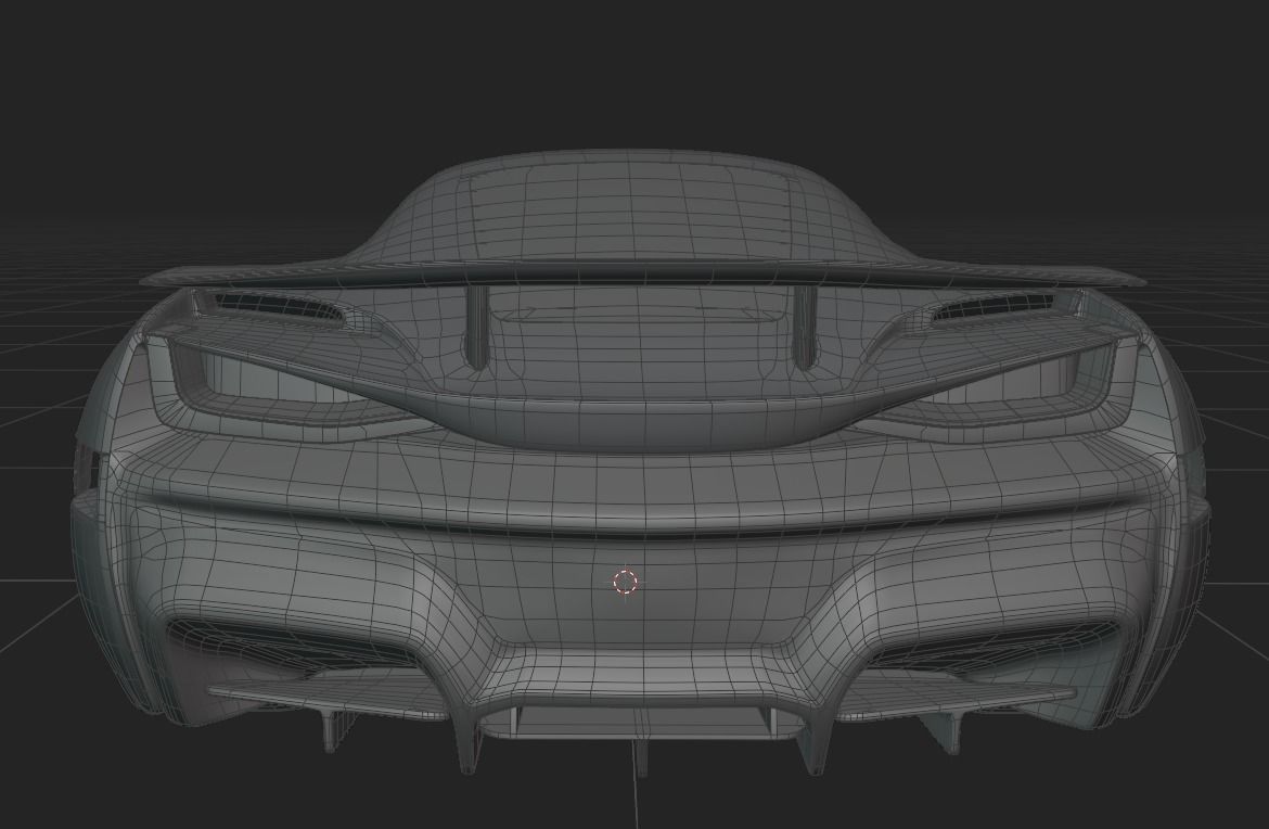 Rimac c2 3D model_9