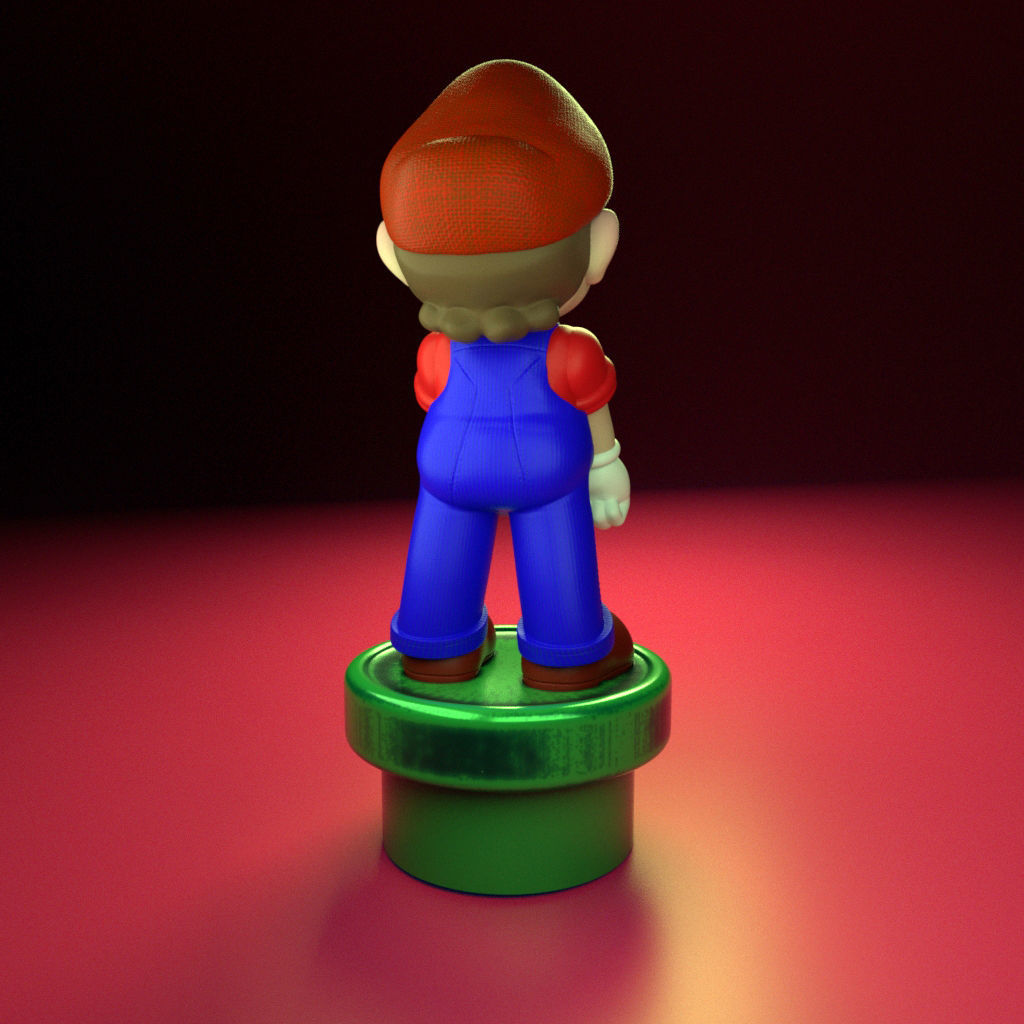 Mario Bro- Nintendo Switch-20Cm 3D print model_5