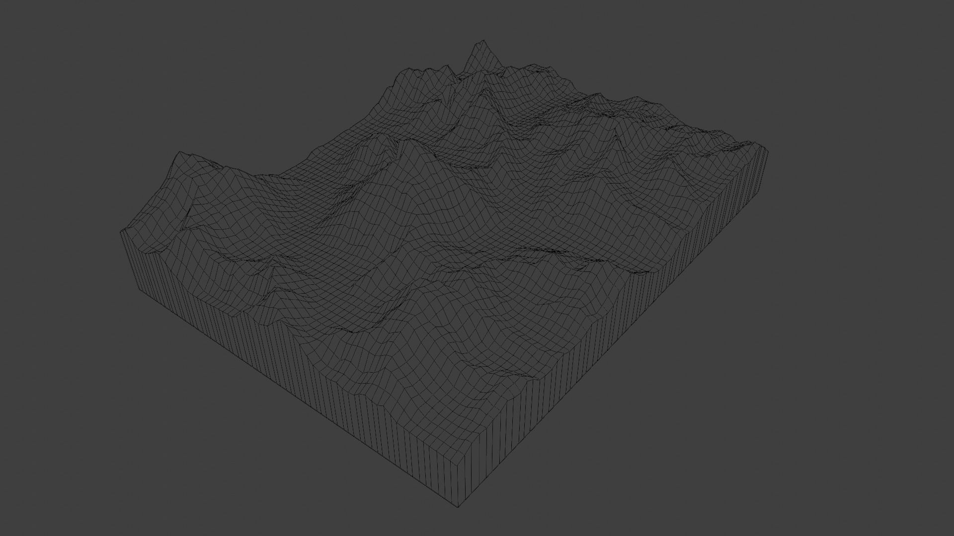 K2 Mountain Low-poly 3D model_17