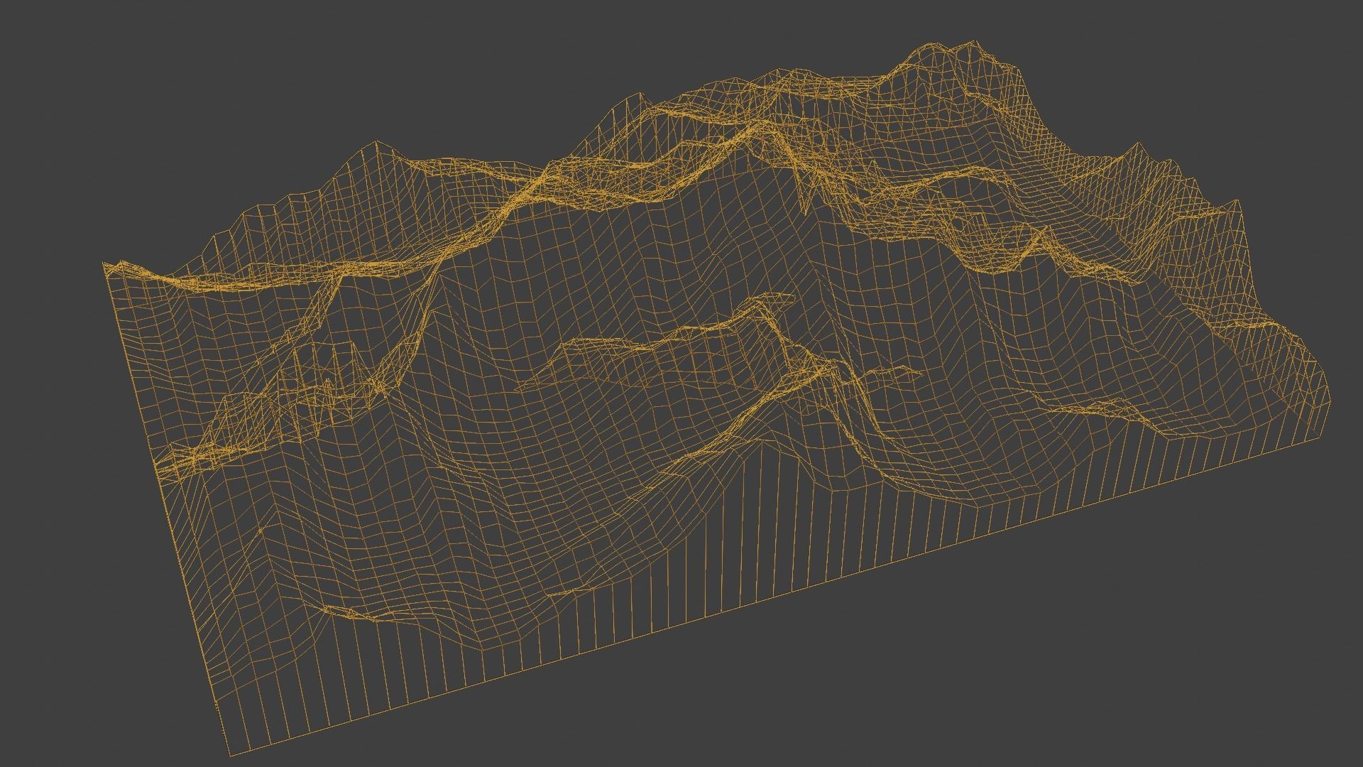 Kangchenjunga Mountain 3D model_16