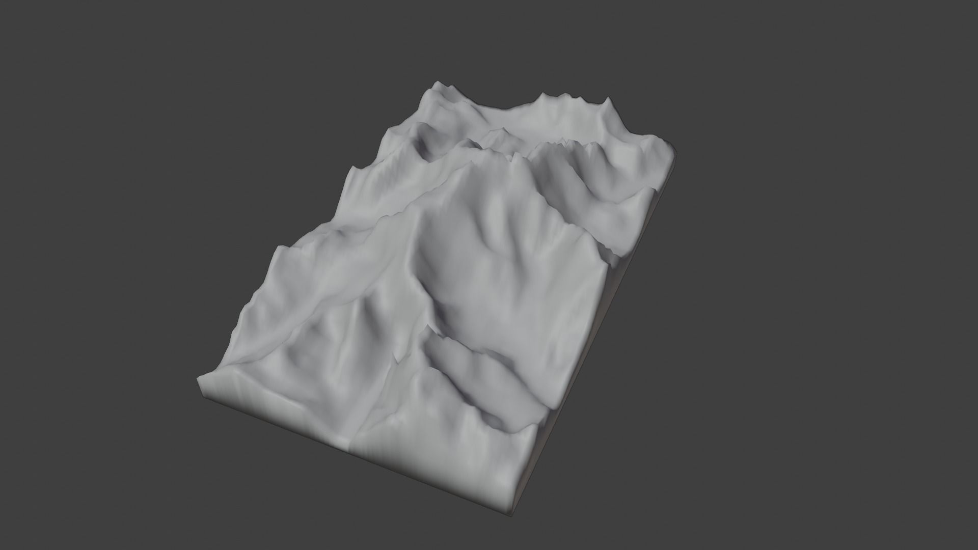 Kangchenjunga Mountain 3D model_15