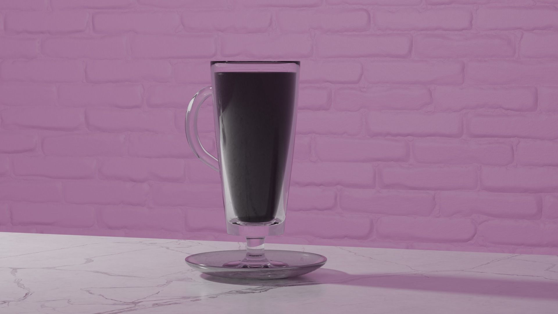 Cup of tea 3D model_2