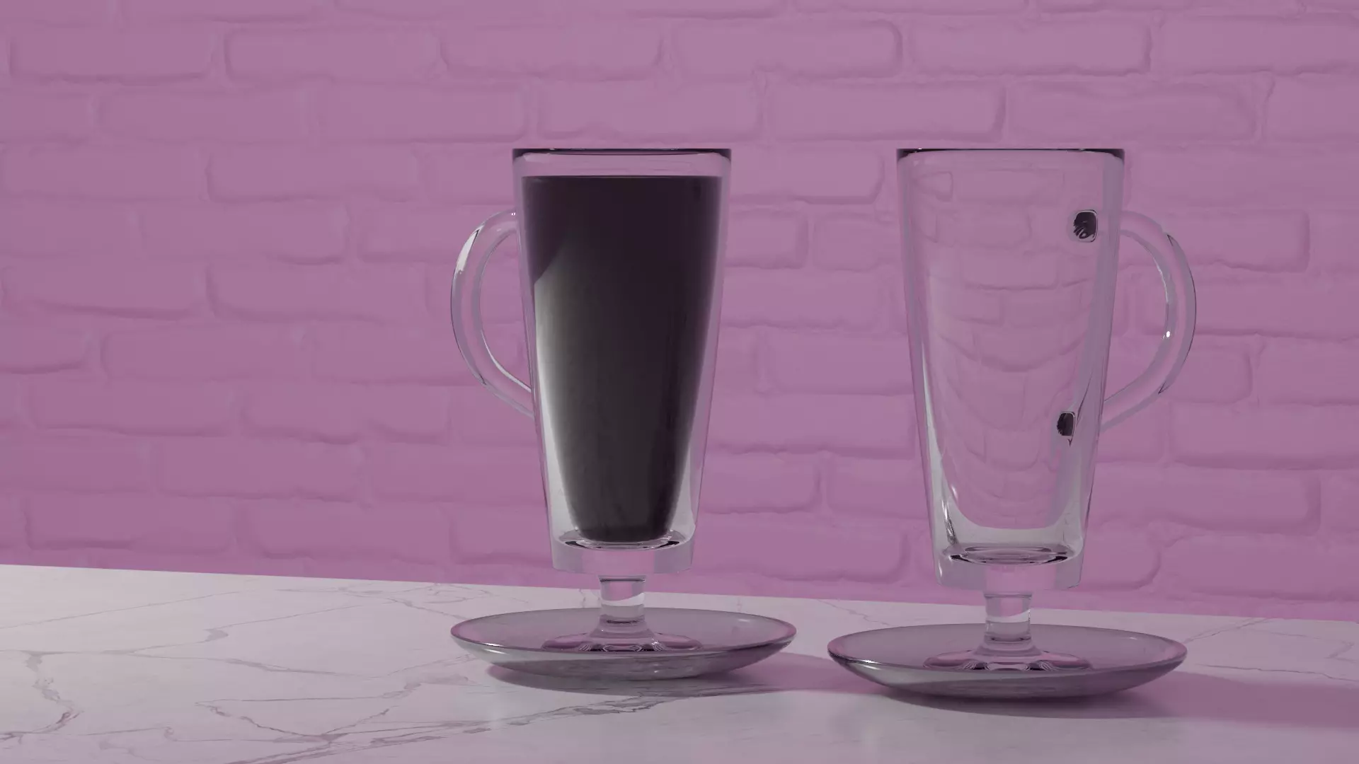 Cup of tea 3D model_0