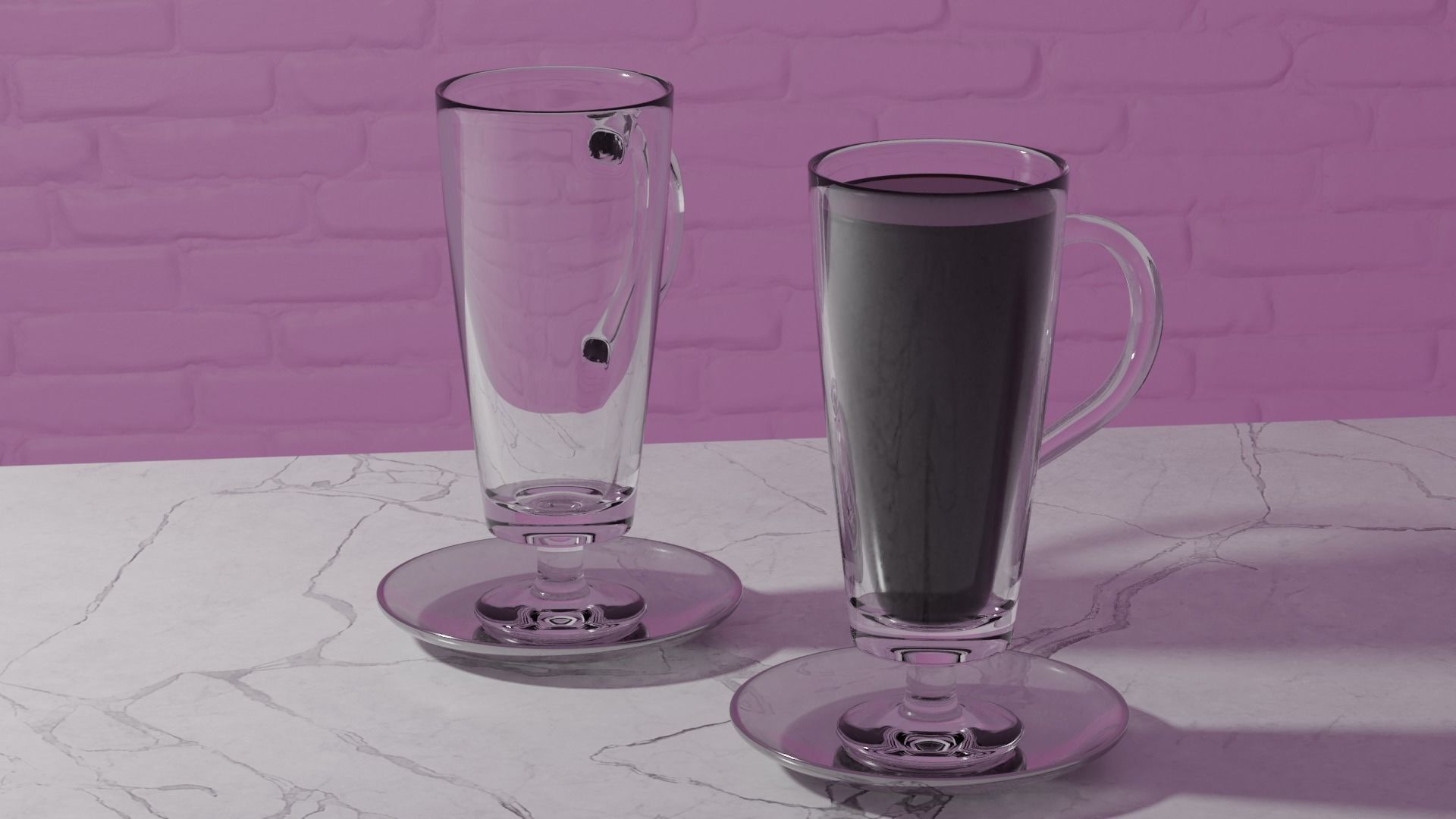 Cup of tea 3D model_1