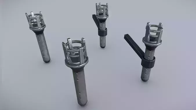Stylized PBR Torches Pack
