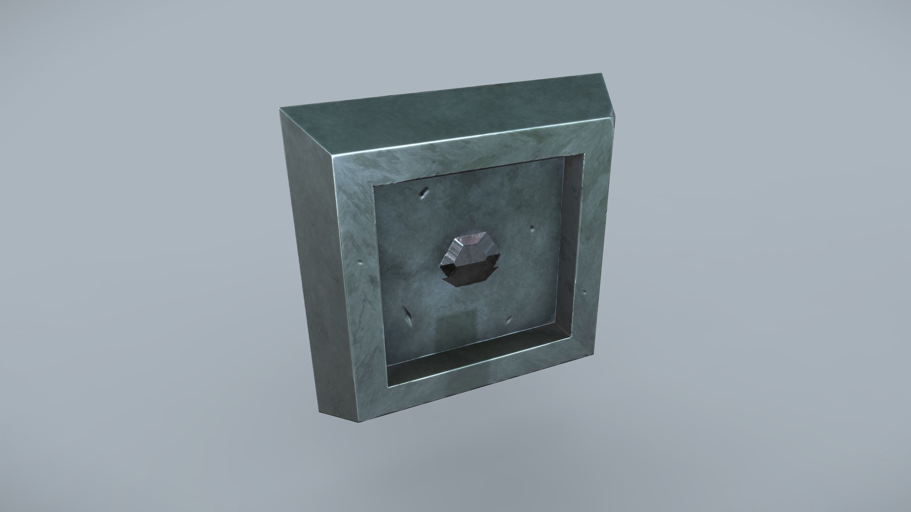 Stylized PBR Torches Pack Low-poly 3D model_5