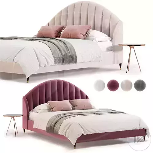 Stella Bed 3D model