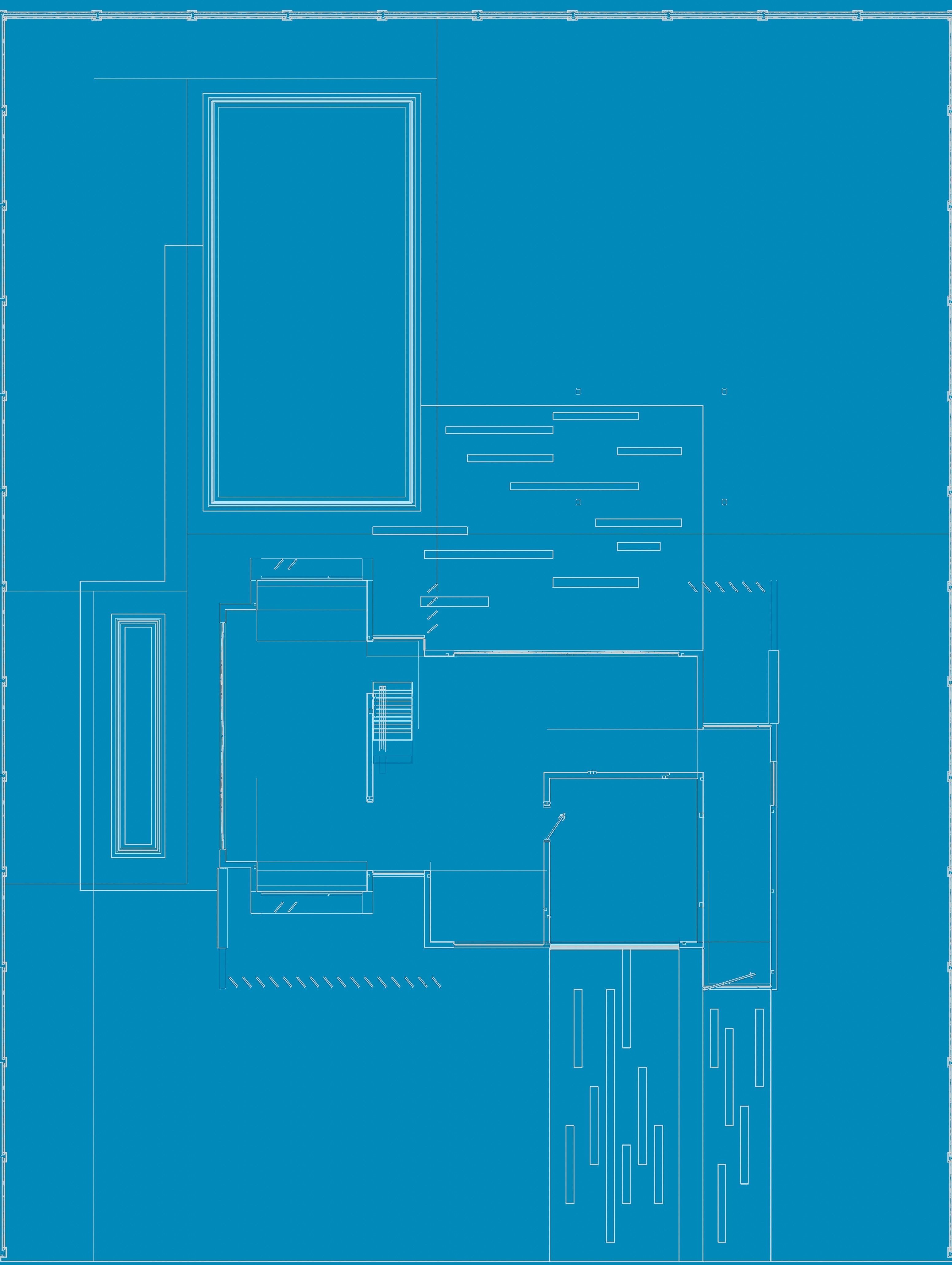 Modern villa 2021 Blender Eevee and Cycles 2 without furniture Low-poly 3D model_32