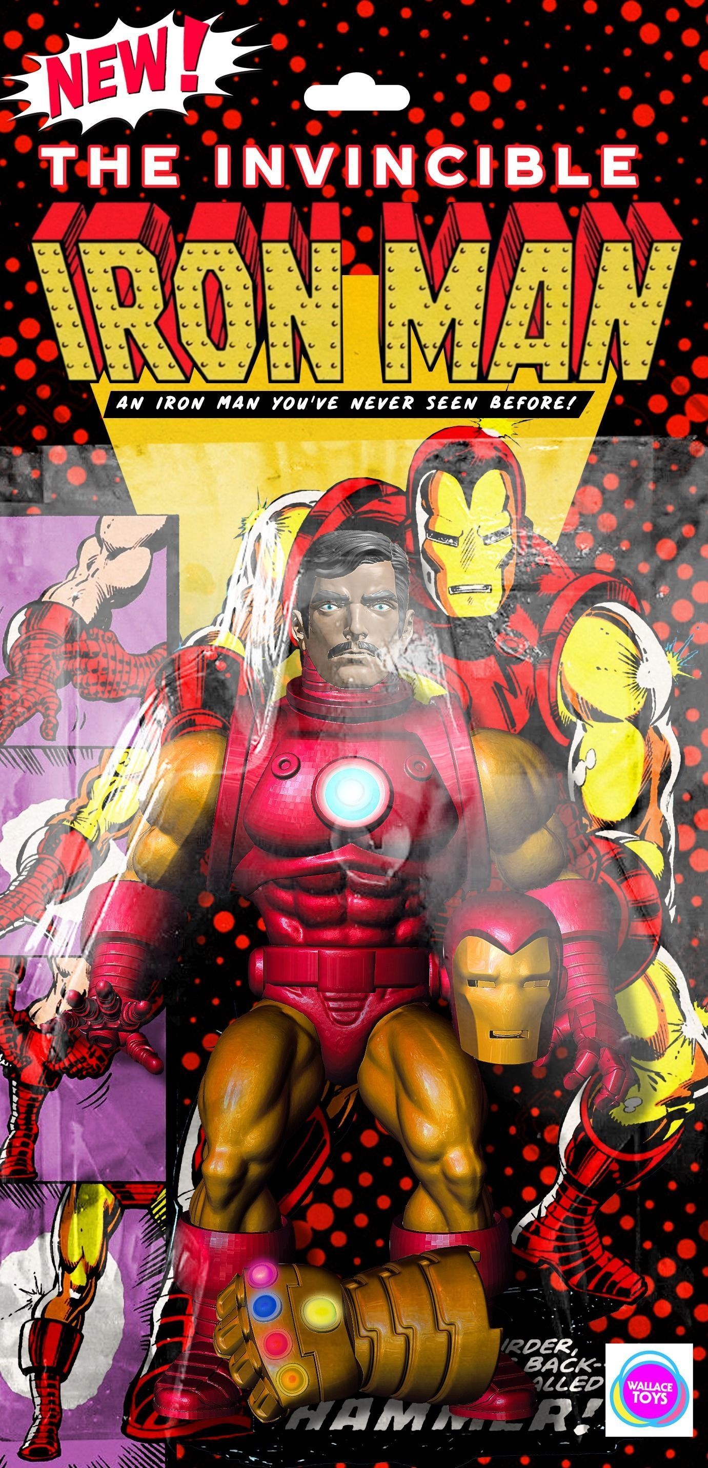 Ironman motu style 3D print model_5