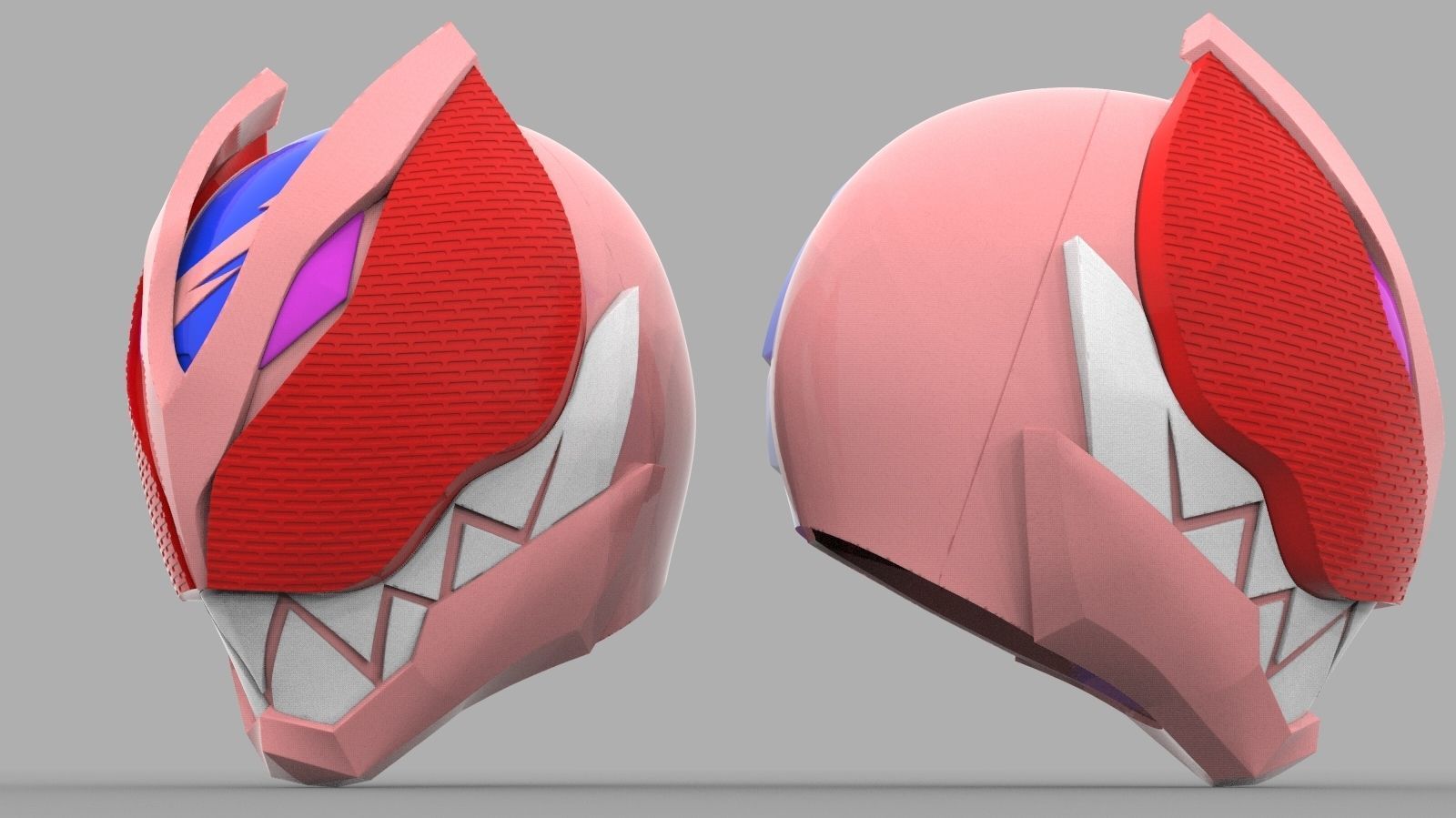 Kamen Rider Revi Helmet 3D print model_1