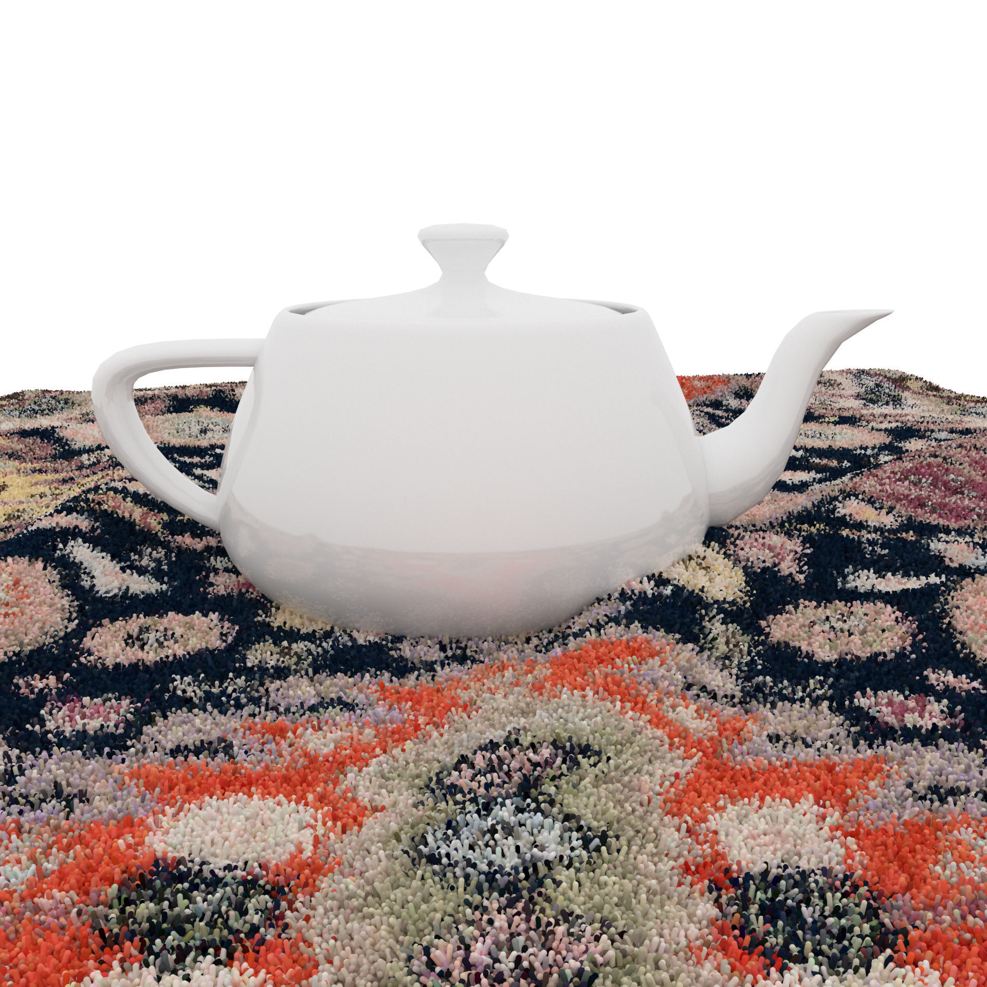 Rugs No 238 Low-poly 3D model_8